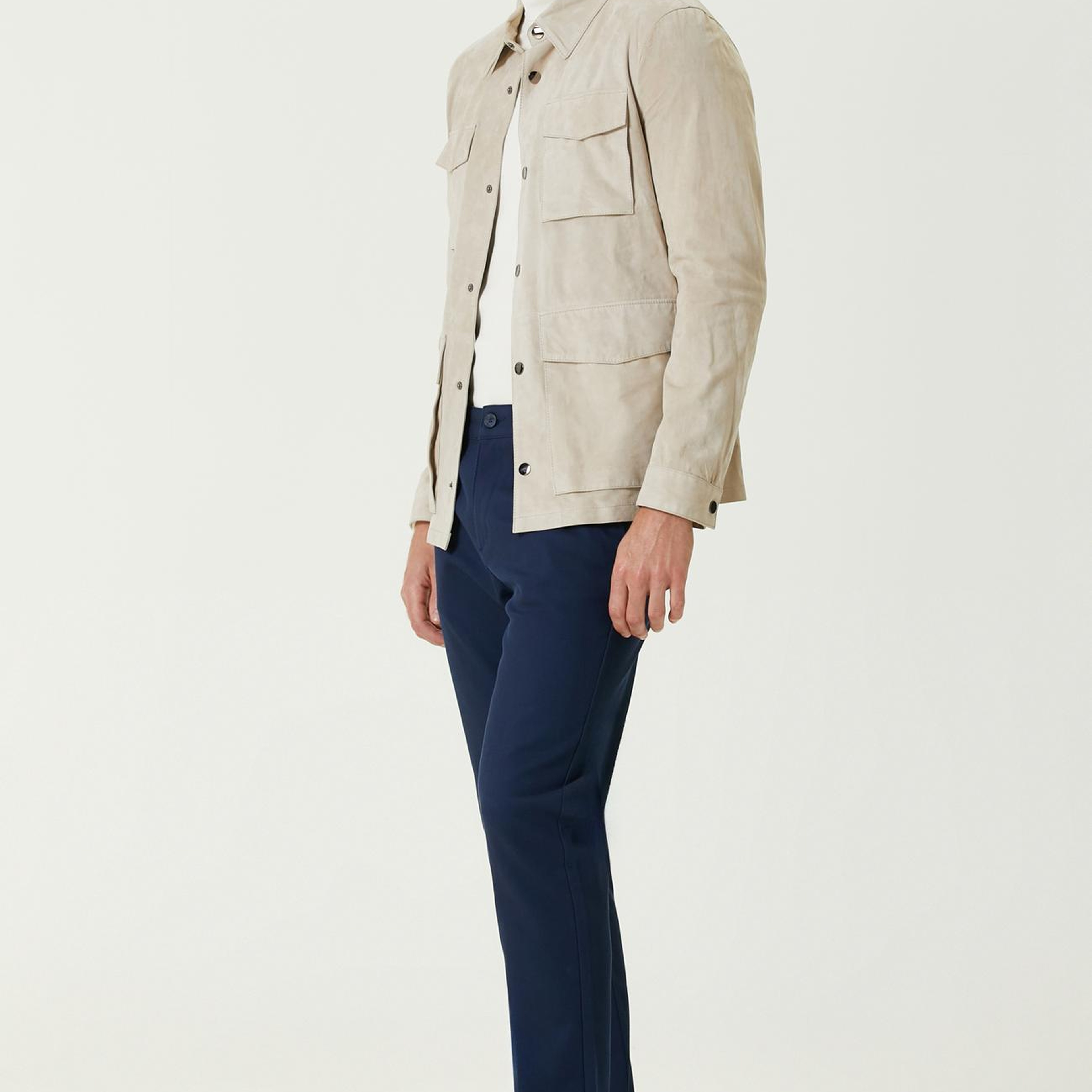 Network Erkek Kırık Beyaz Balıkçı Yaka Triko Kazak