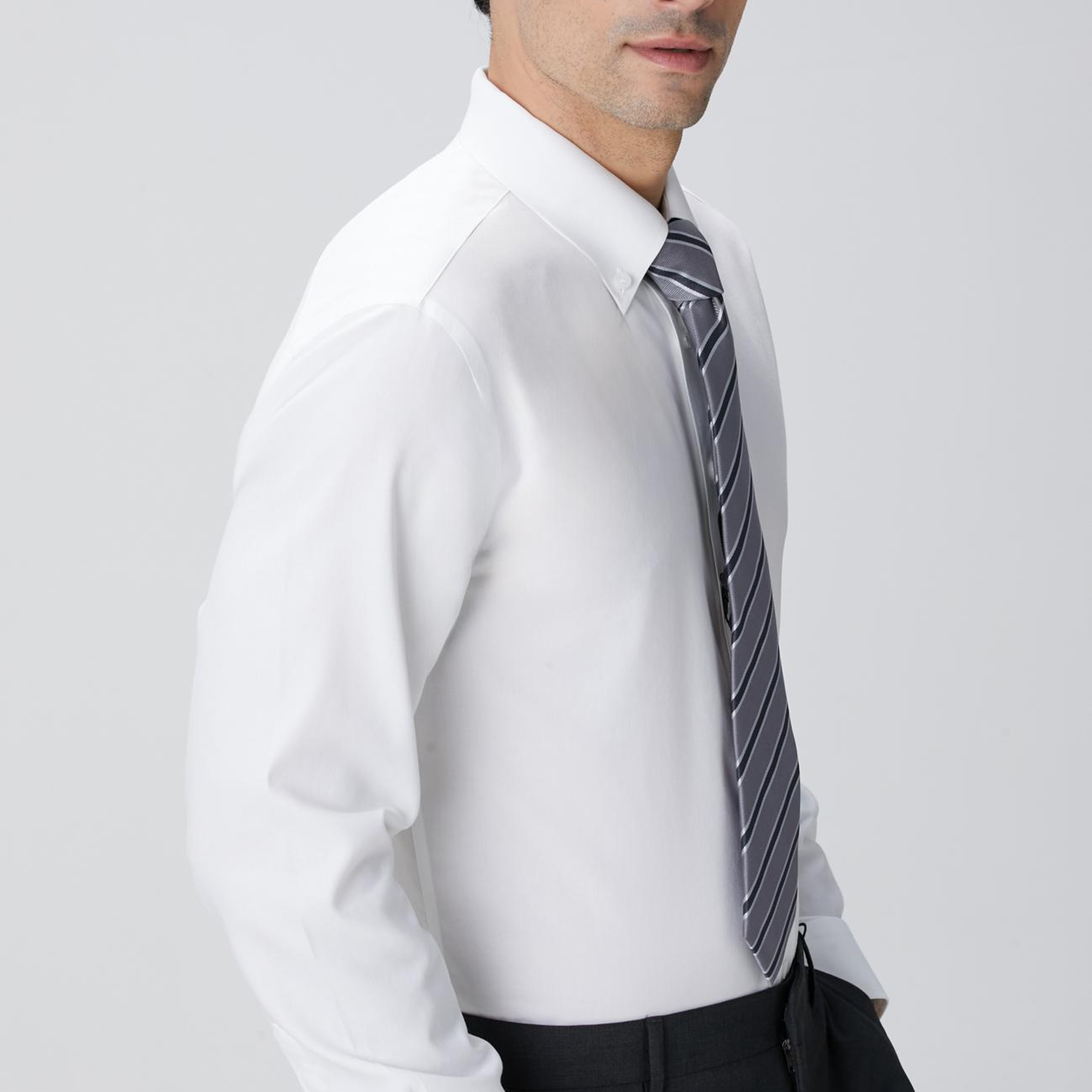 Network Erkek Beyaz Non-Iron Oxford Gömlek