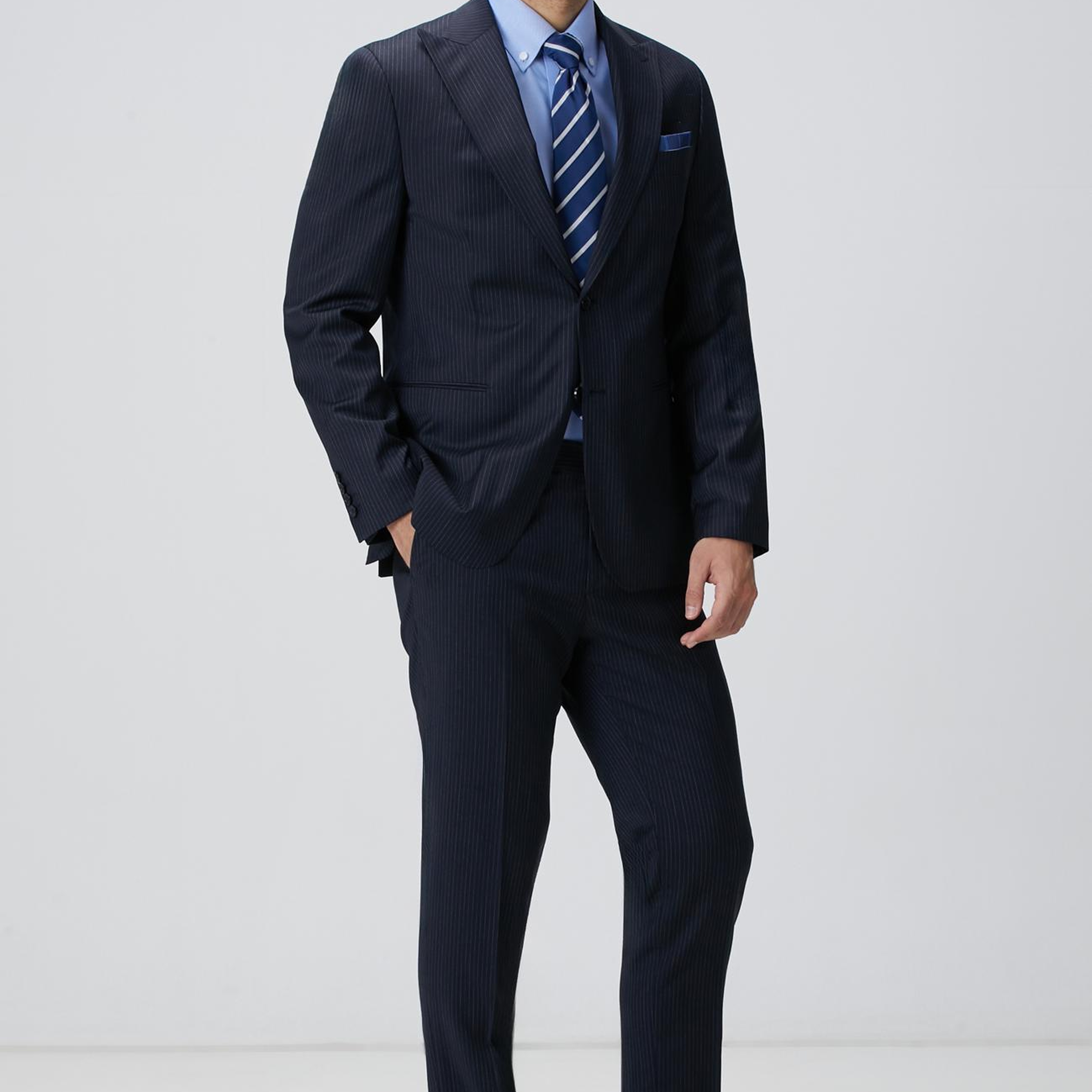 Network Erkek Mavi Non-Iron Oxford Gömlek