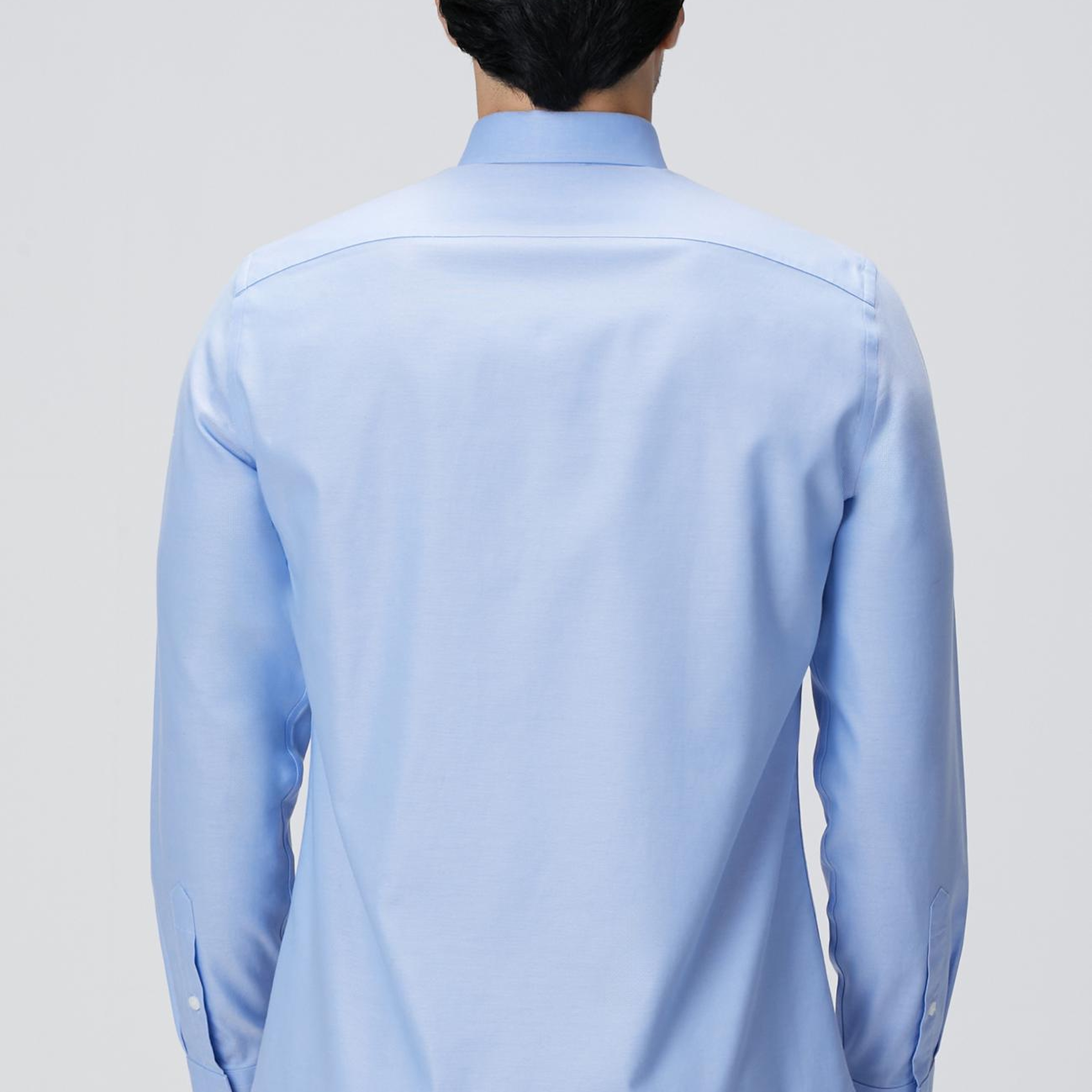 Network Erkek Mavi Non-Iron Oxford Gömlek