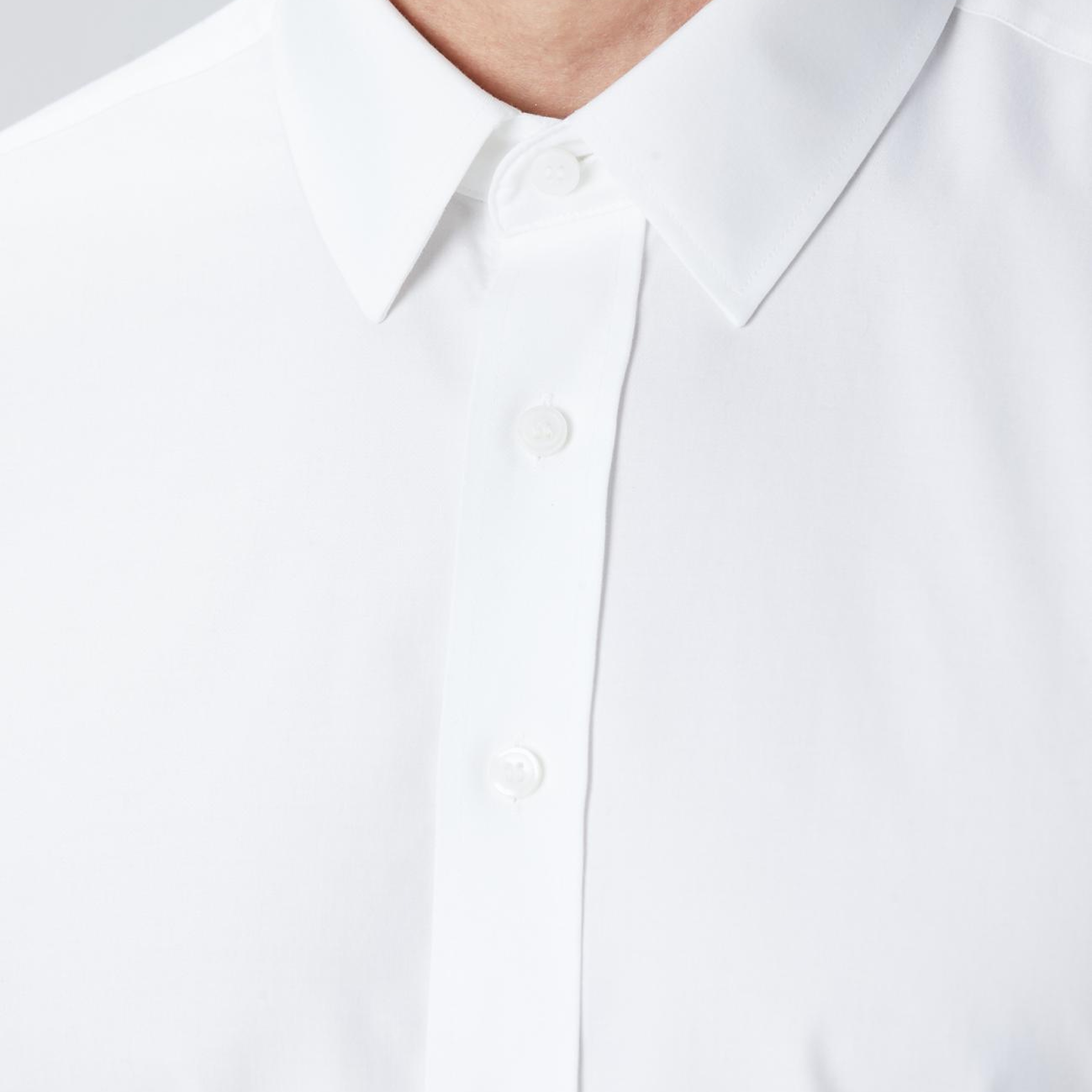 Network Erkek Beyaz Non-Iron Gömlek