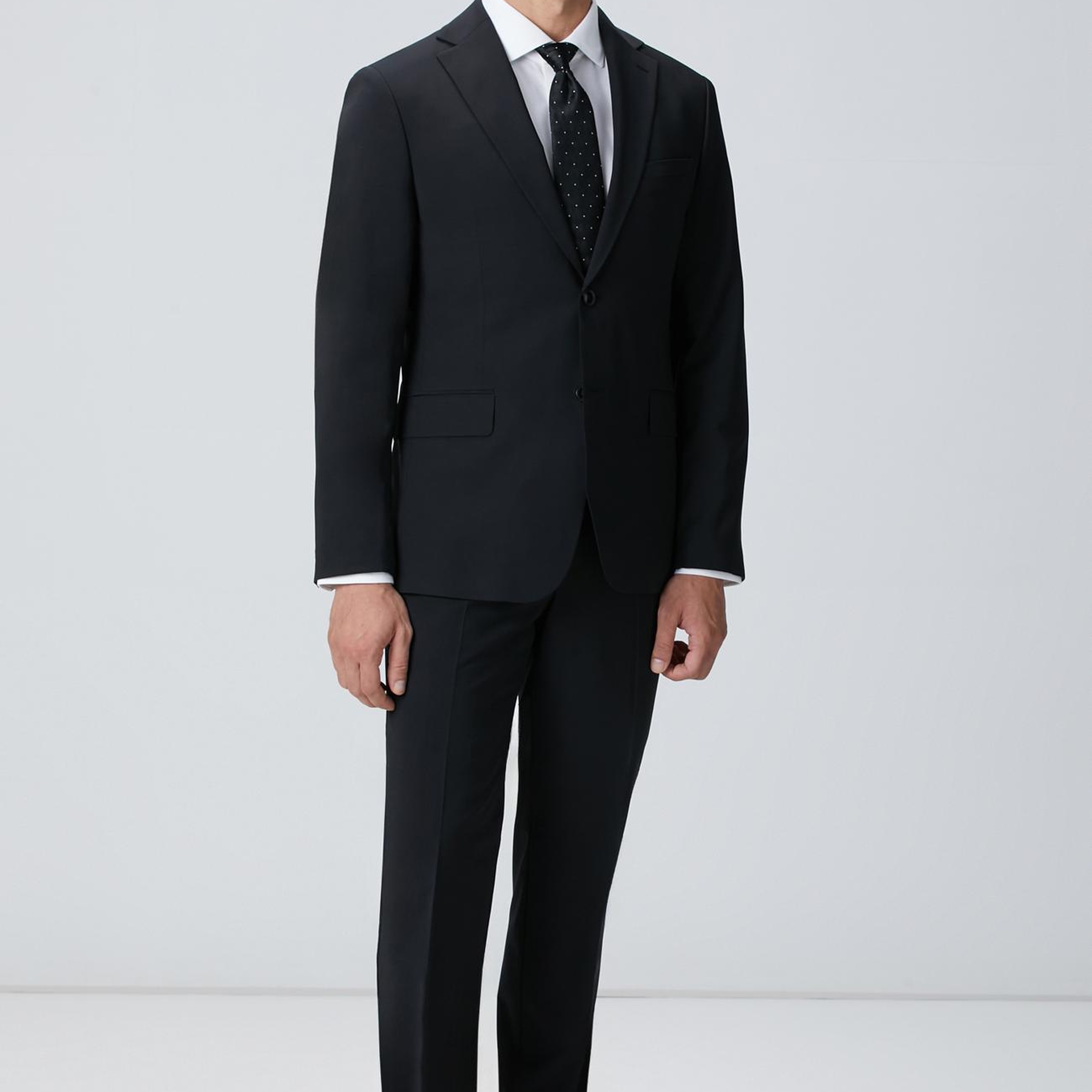 Network Erkek Beyaz Non-Iron Jakarlı Gömlek