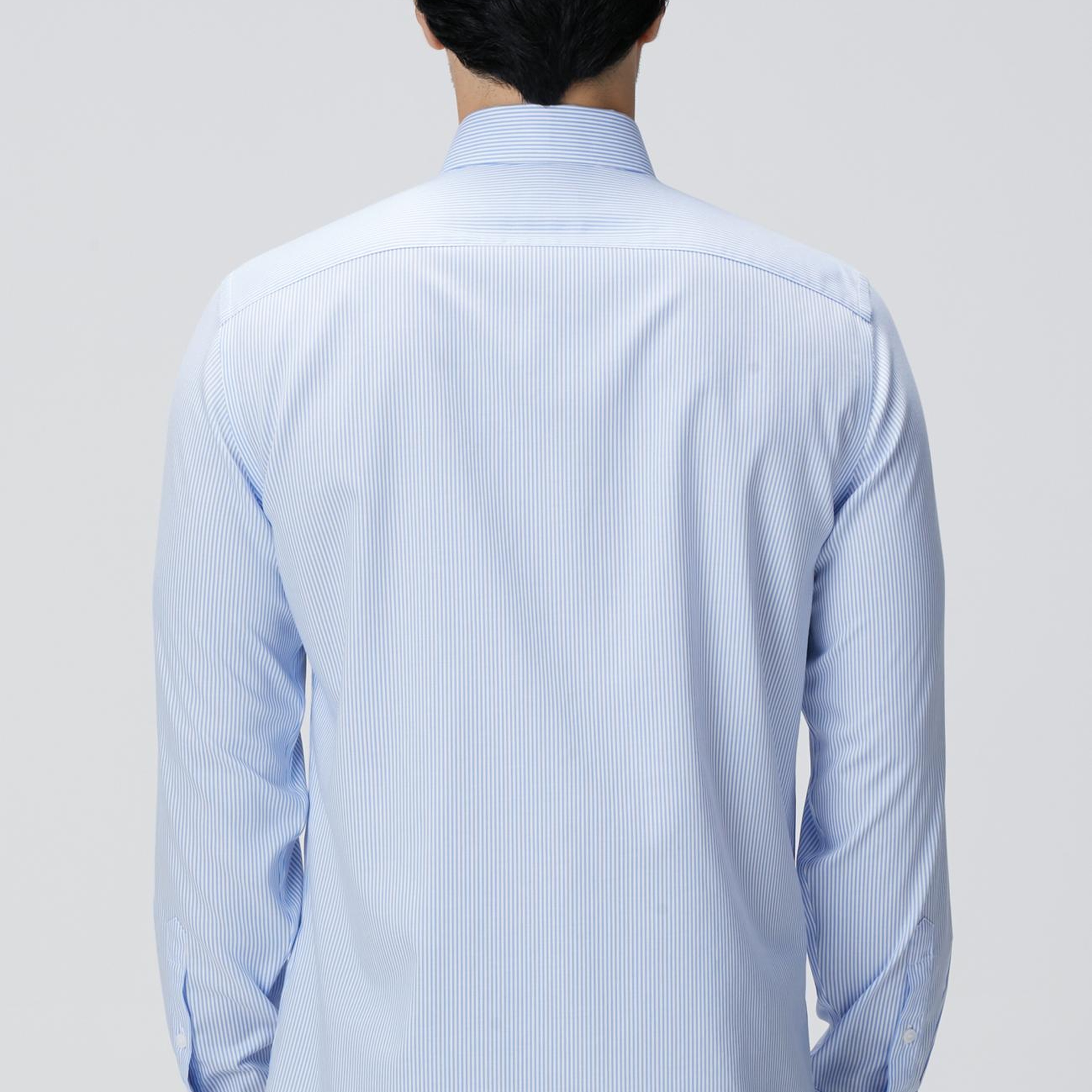 Network Erkek Açık Mavi Non-Iron Gömlek