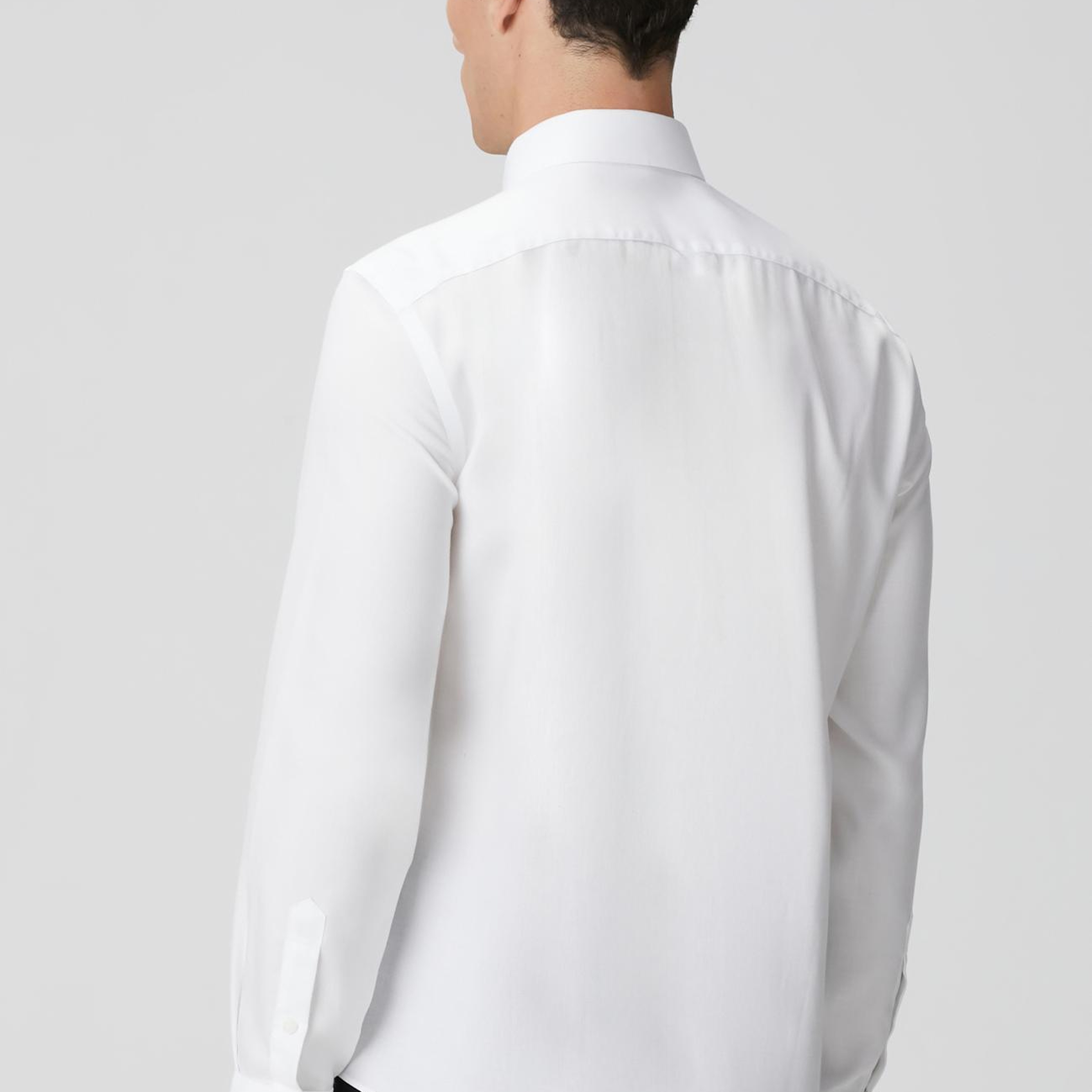 Network Erkek Non-Iron Beyaz Gömlek