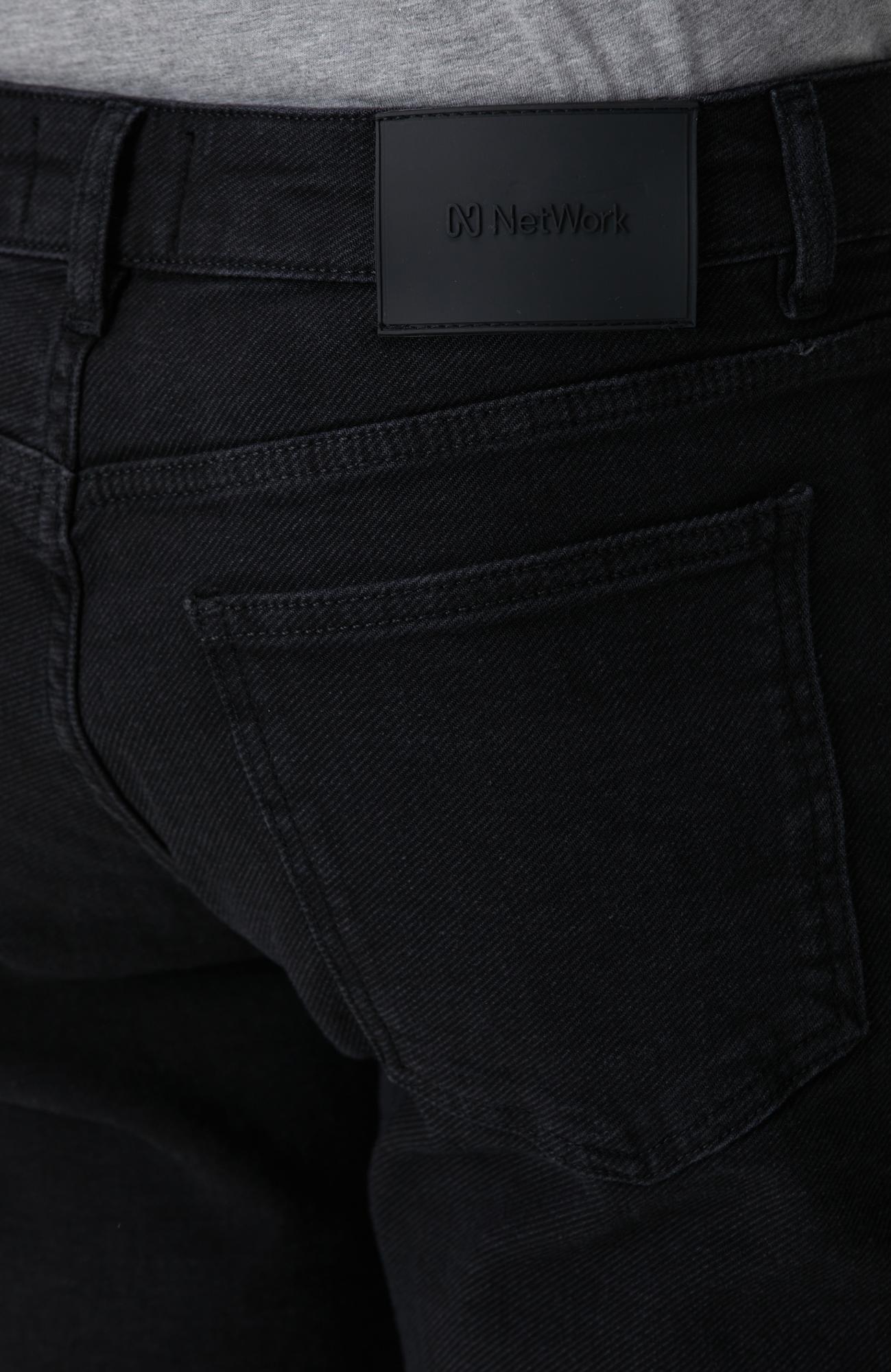 Network Erkek Siyah Denim Pantolon