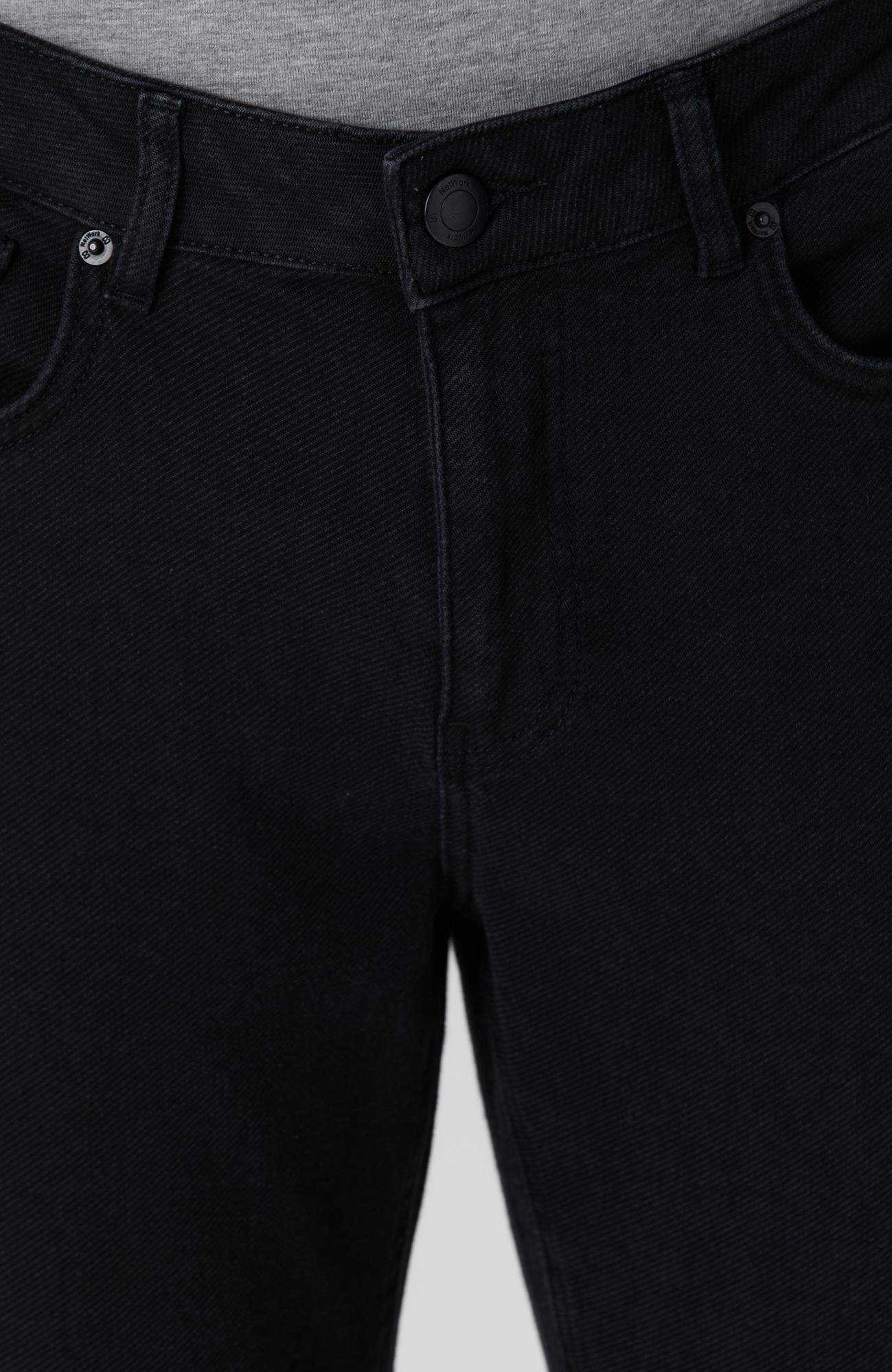 Network Erkek Siyah Denim Pantolon