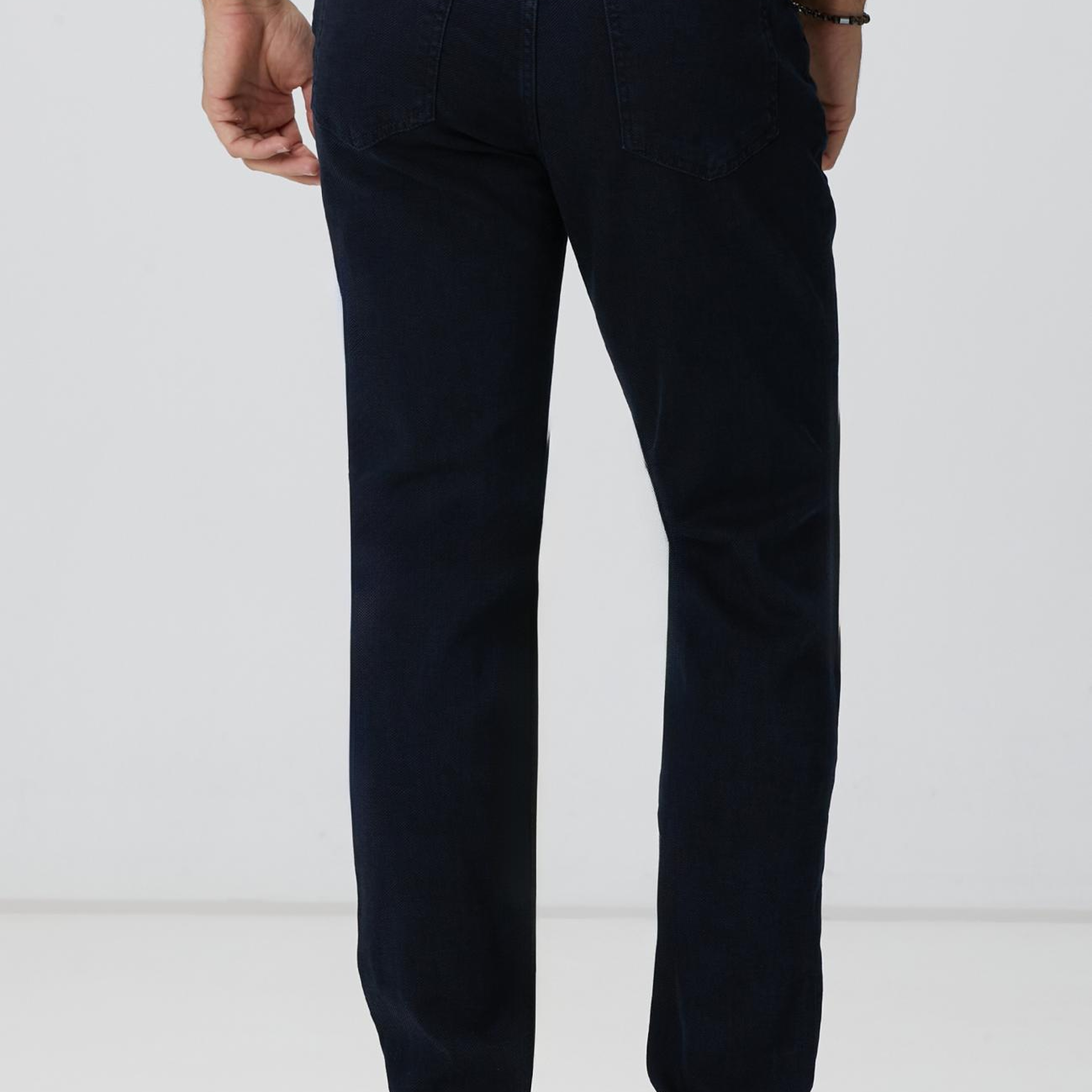 Network Erkek Koyu Lacivert Denim Pantolon