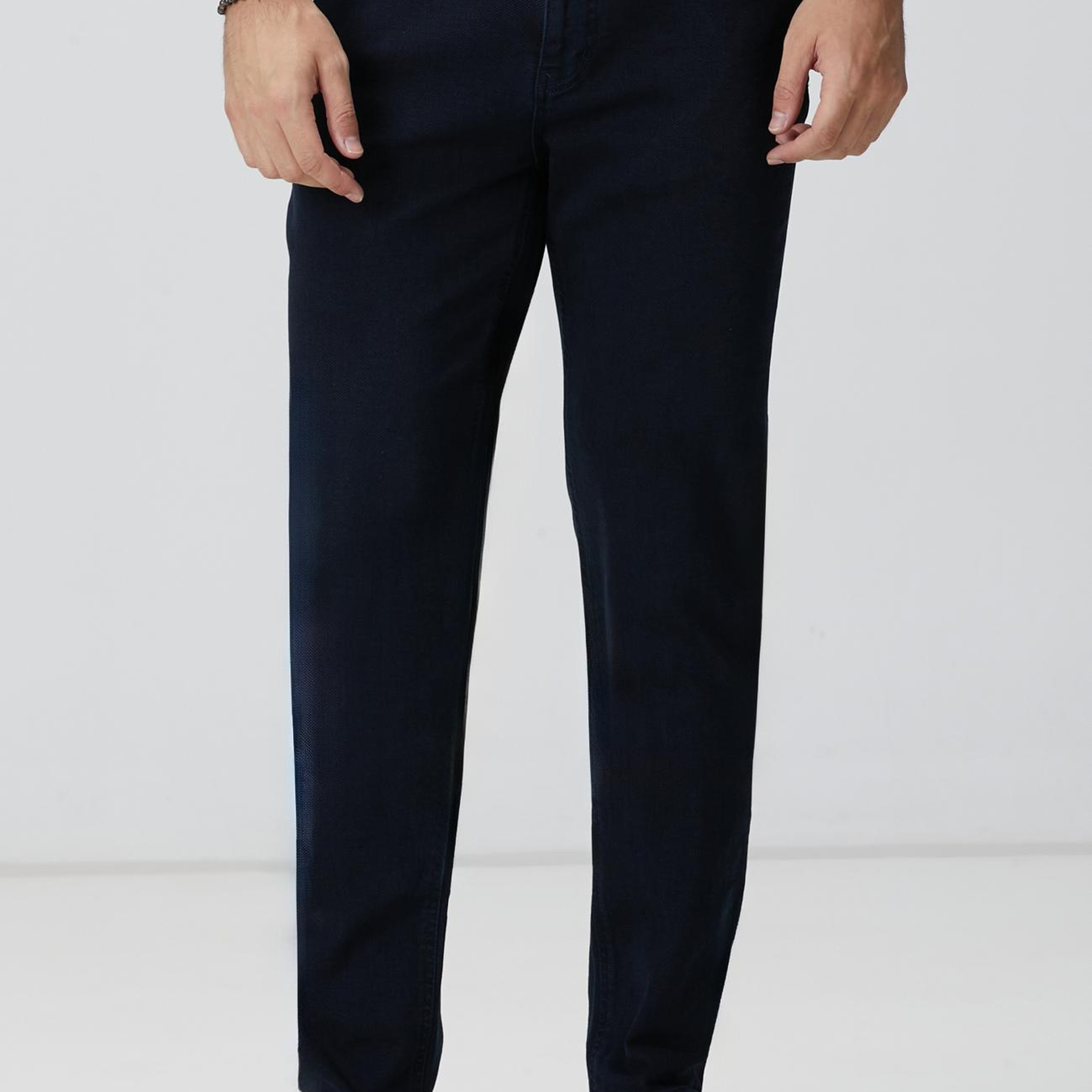 Network Erkek Koyu Lacivert Denim Pantolon