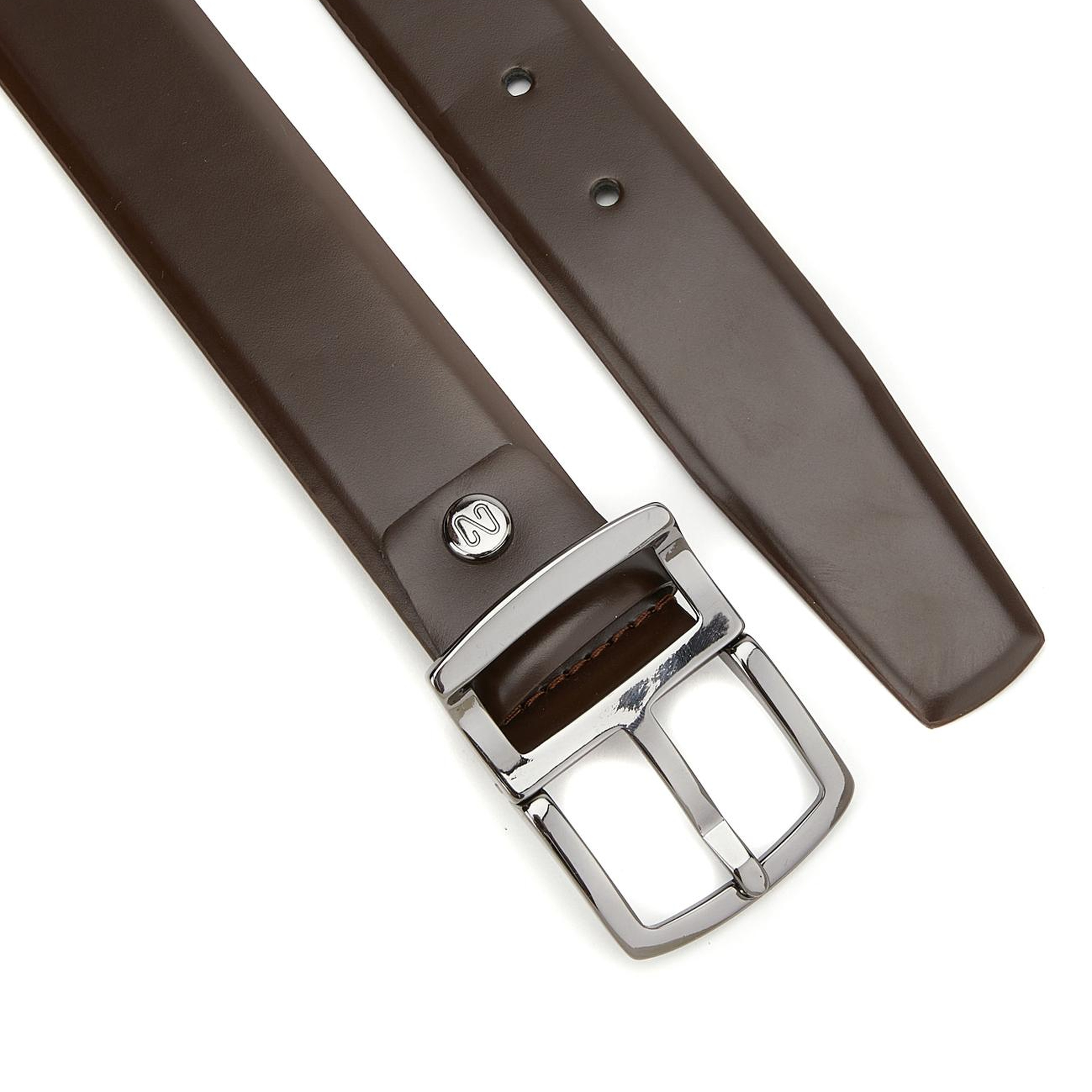 Network Erkek Kahverengi Deri Kemer