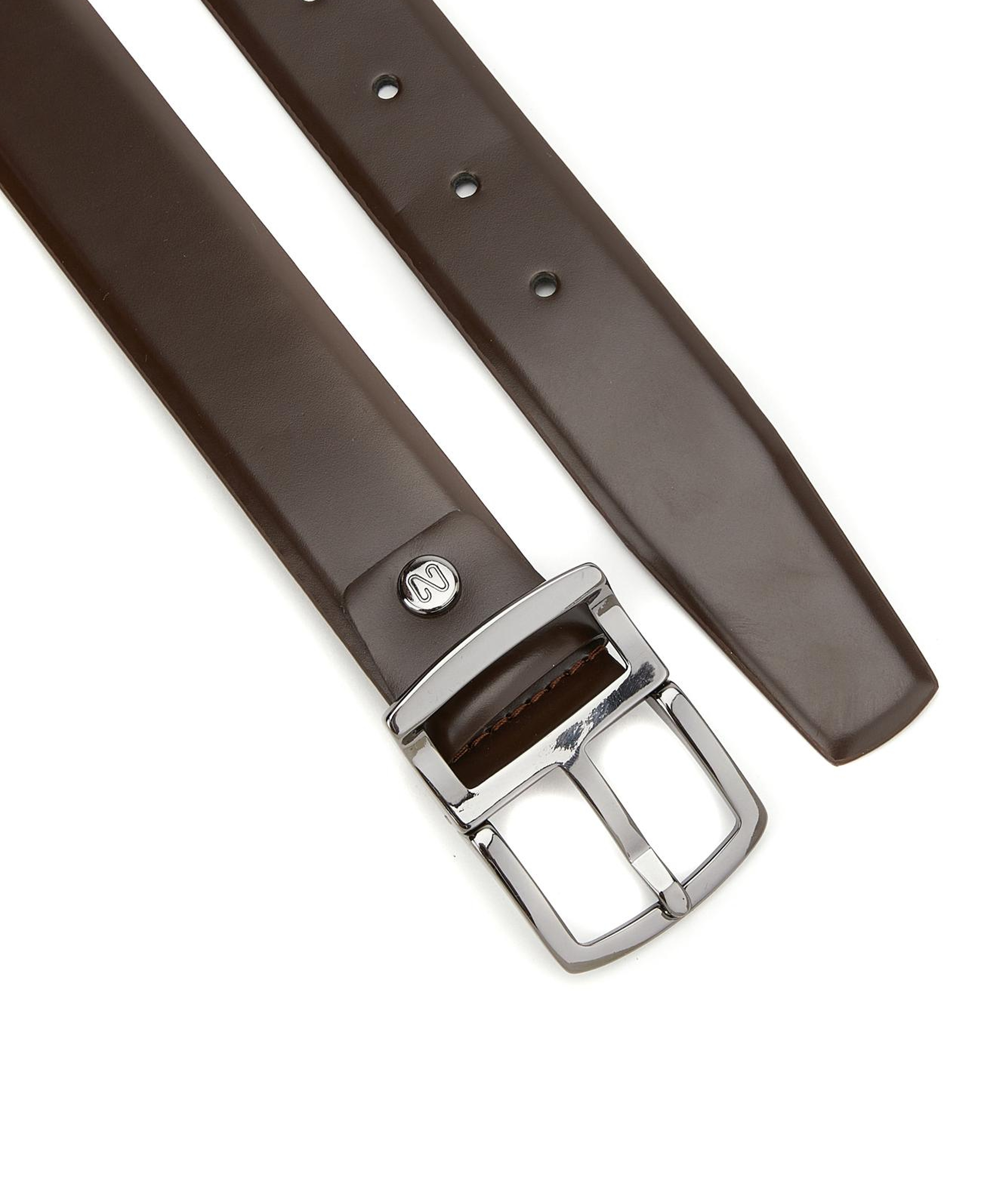 Network Erkek Kahverengi Deri Kemer