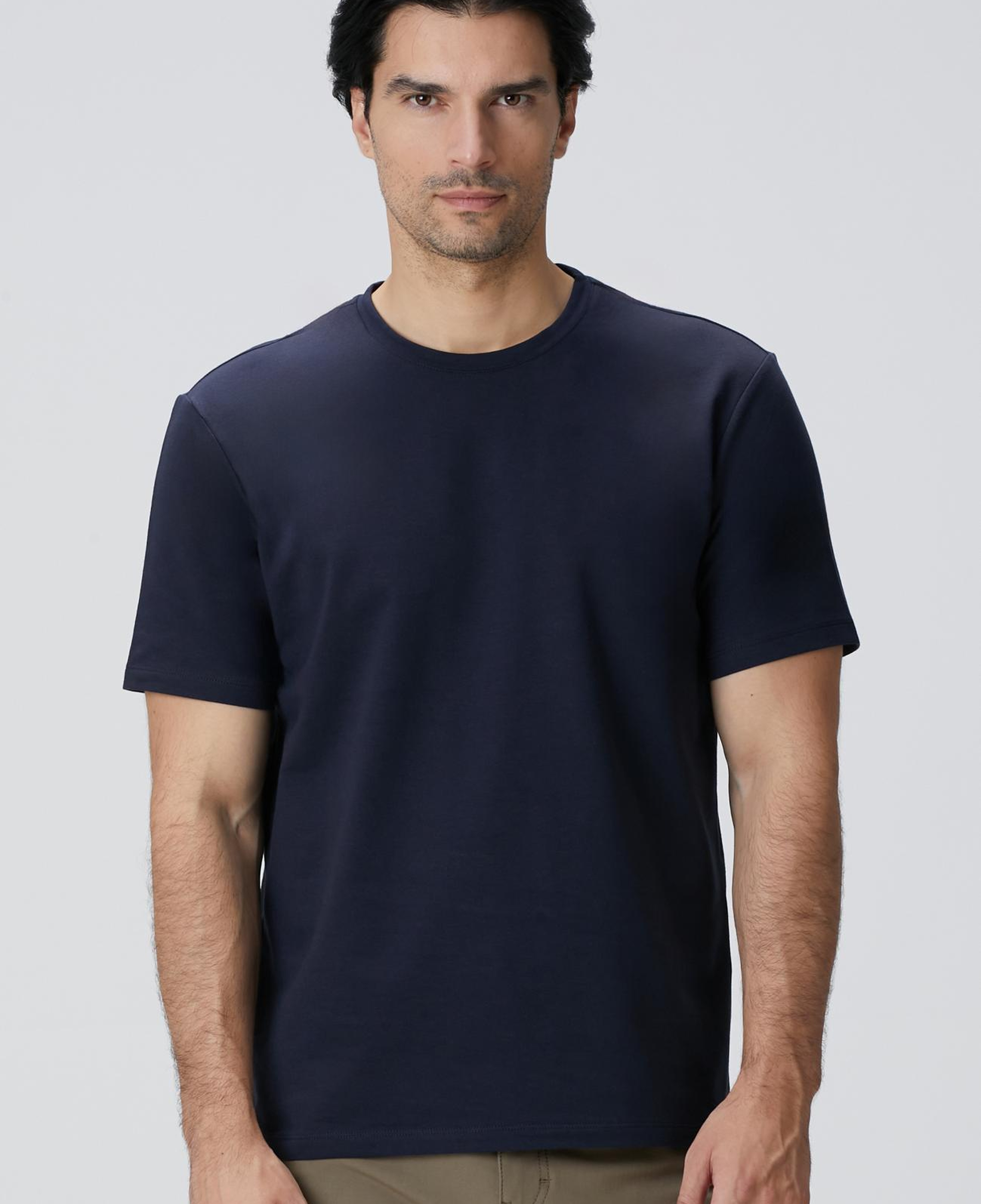 Network Erkek N-Tech Lacivert Basic T-shirt