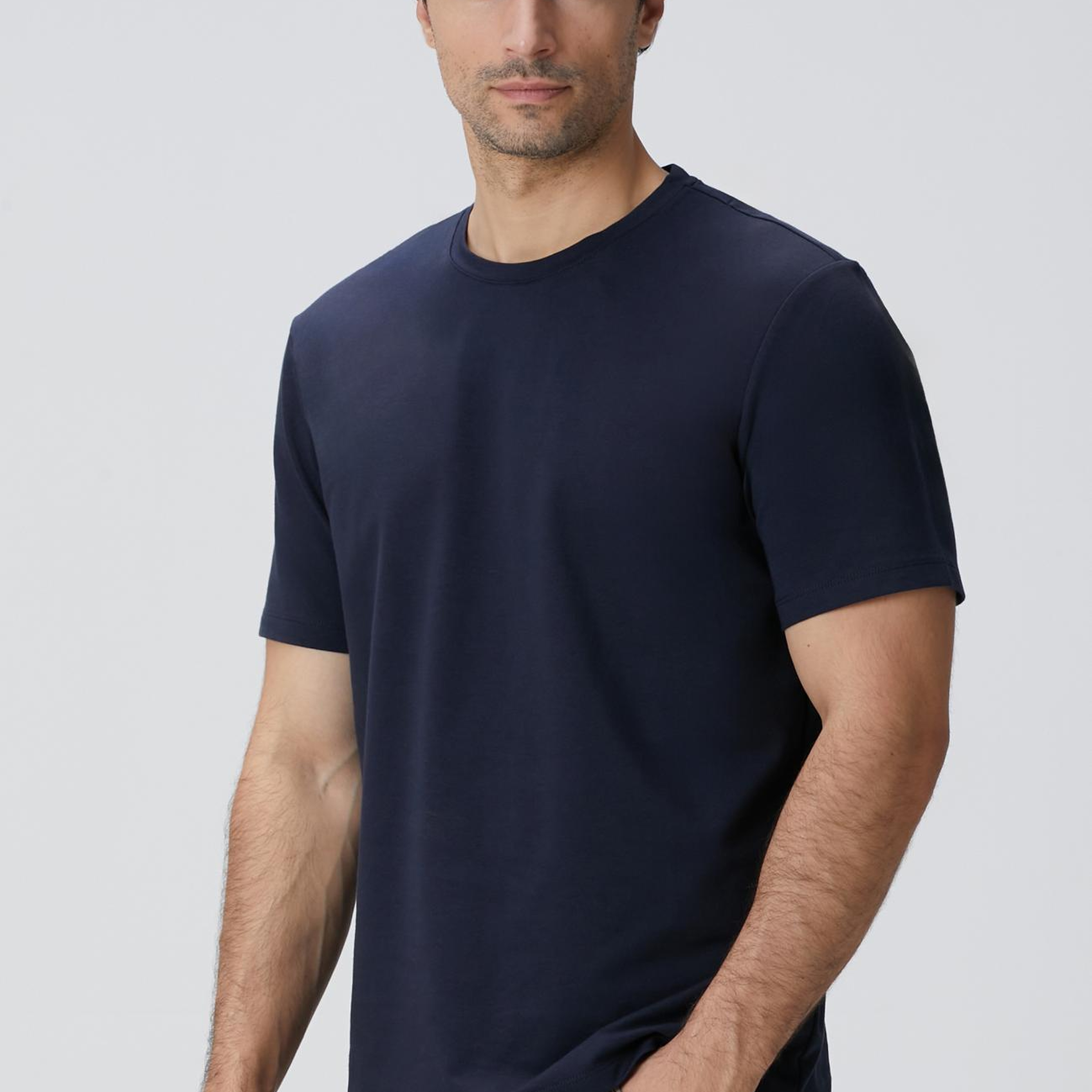 Network Erkek N-Tech Lacivert Basic T-shirt
