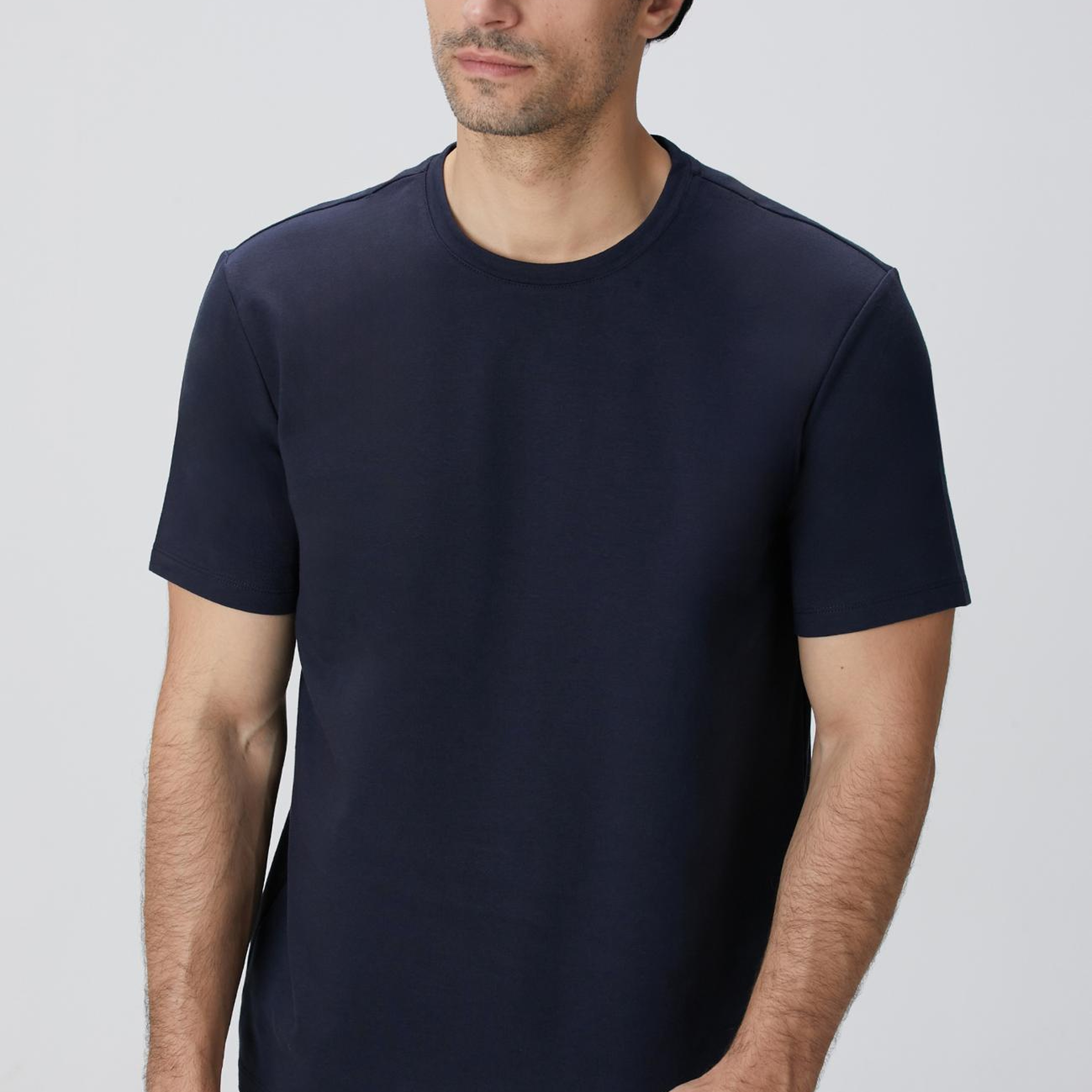 Network Erkek N-Tech Lacivert Basic T-shirt