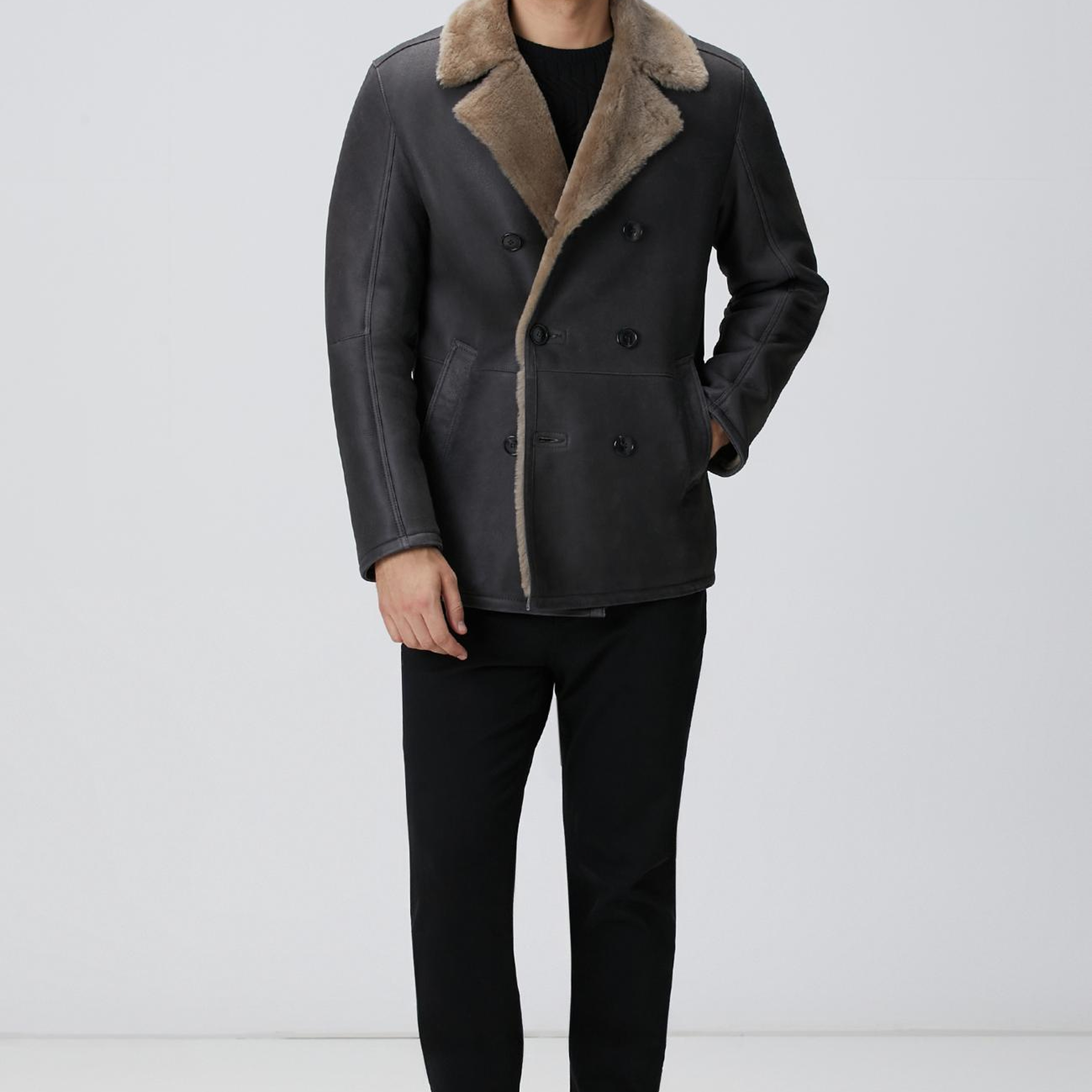 Network Erkek Siyah Denim Pantolon