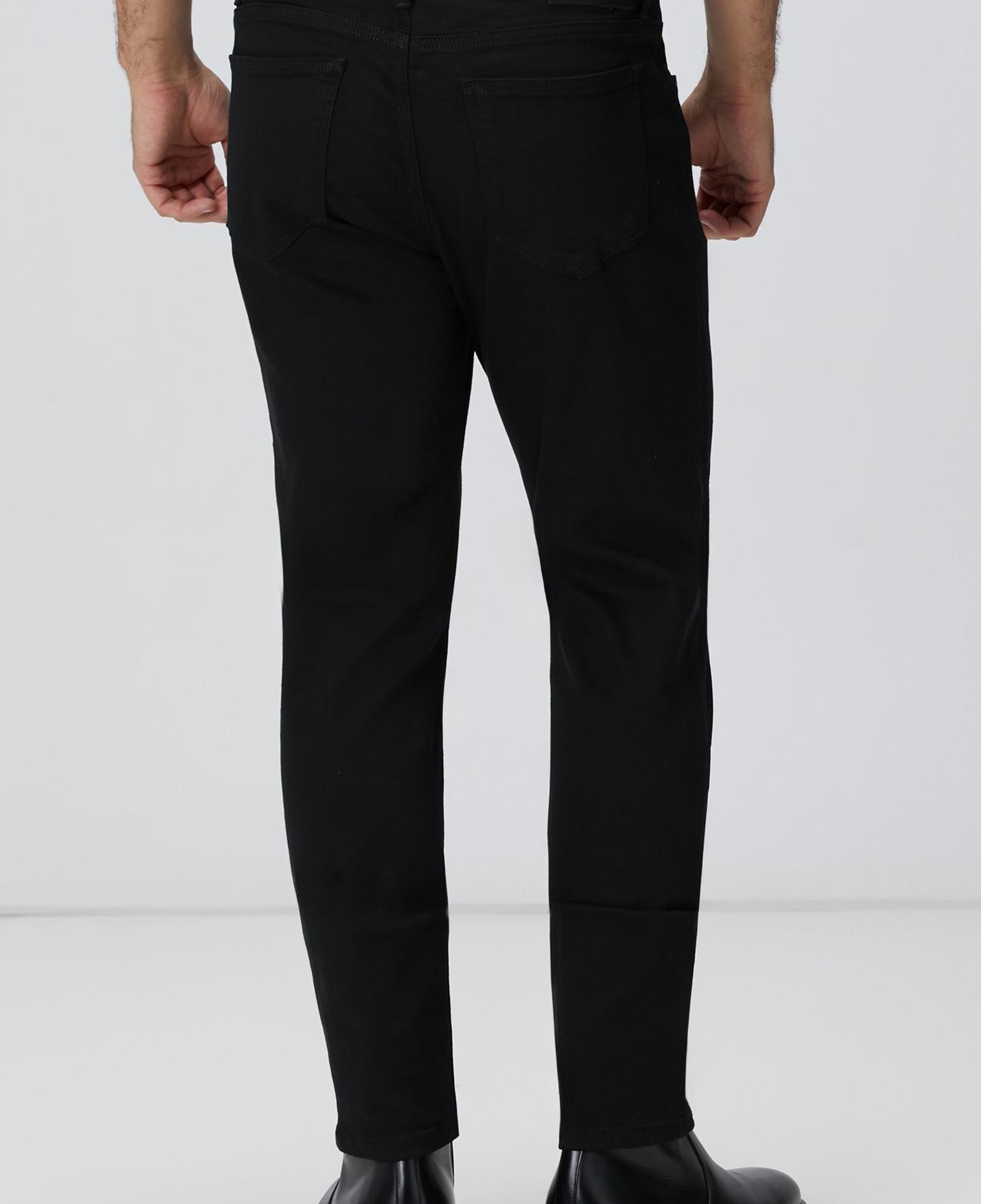 Network Erkek Siyah Denim Pantolon