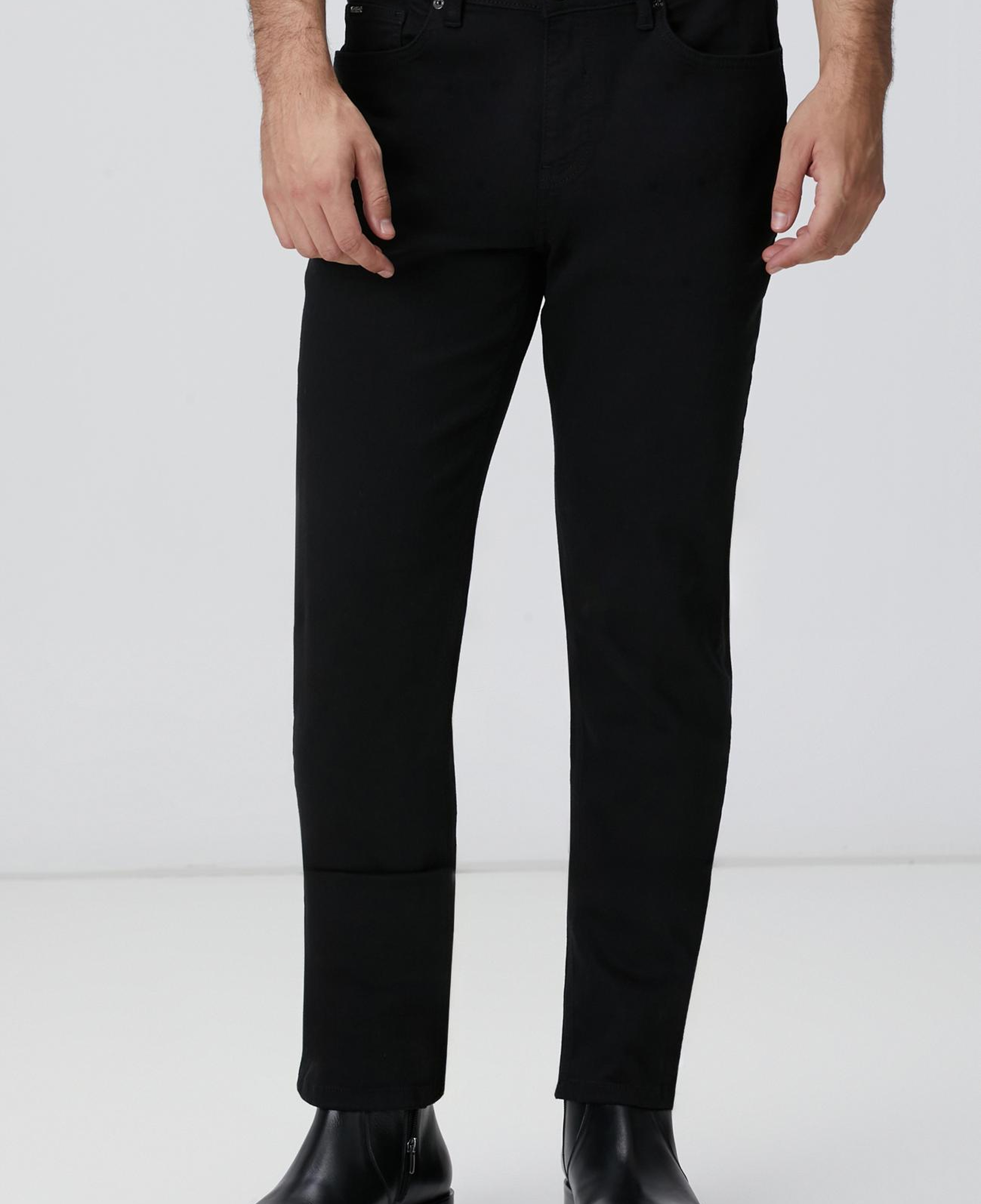 Network Erkek Siyah Denim Pantolon