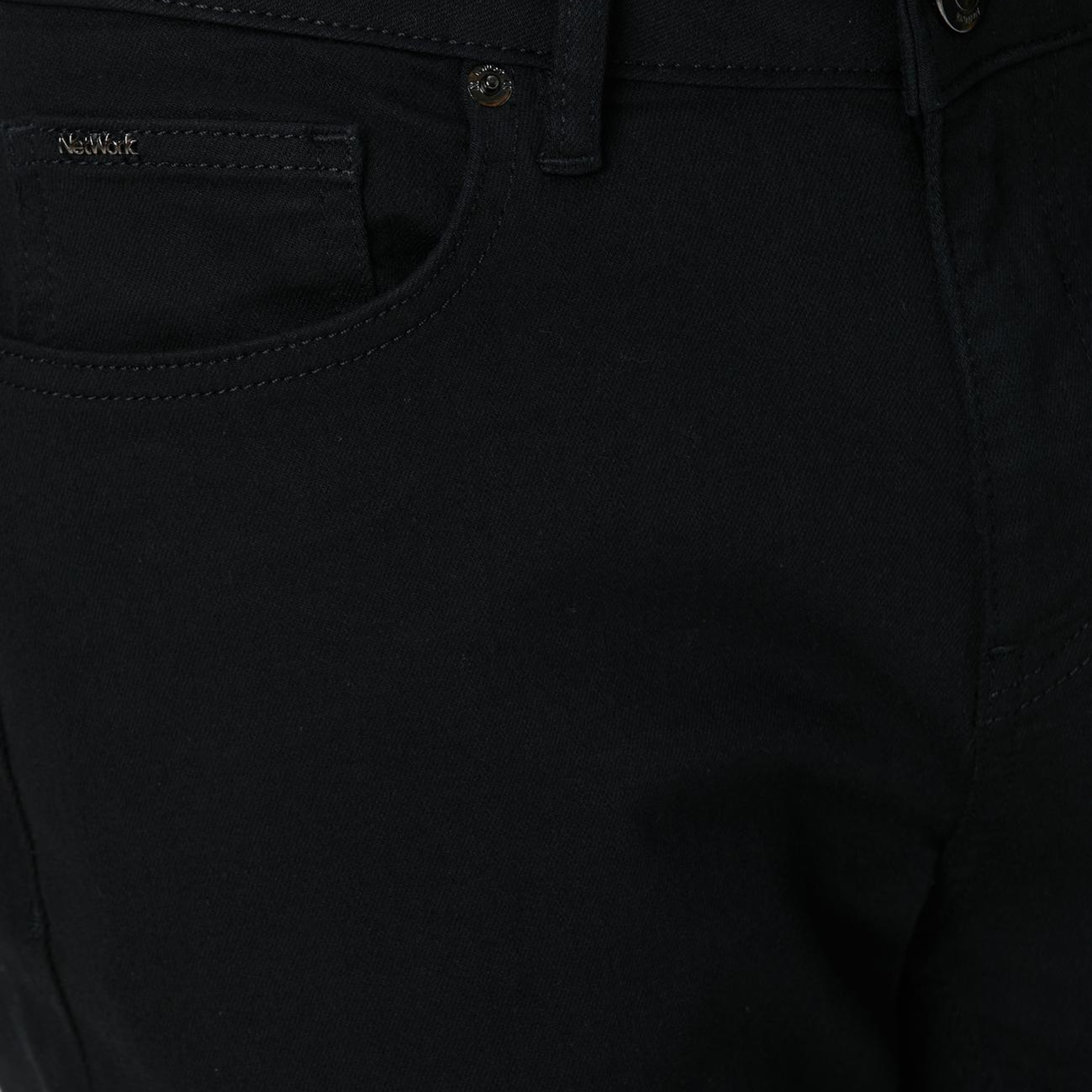 Network Erkek Siyah Denim Pantolon