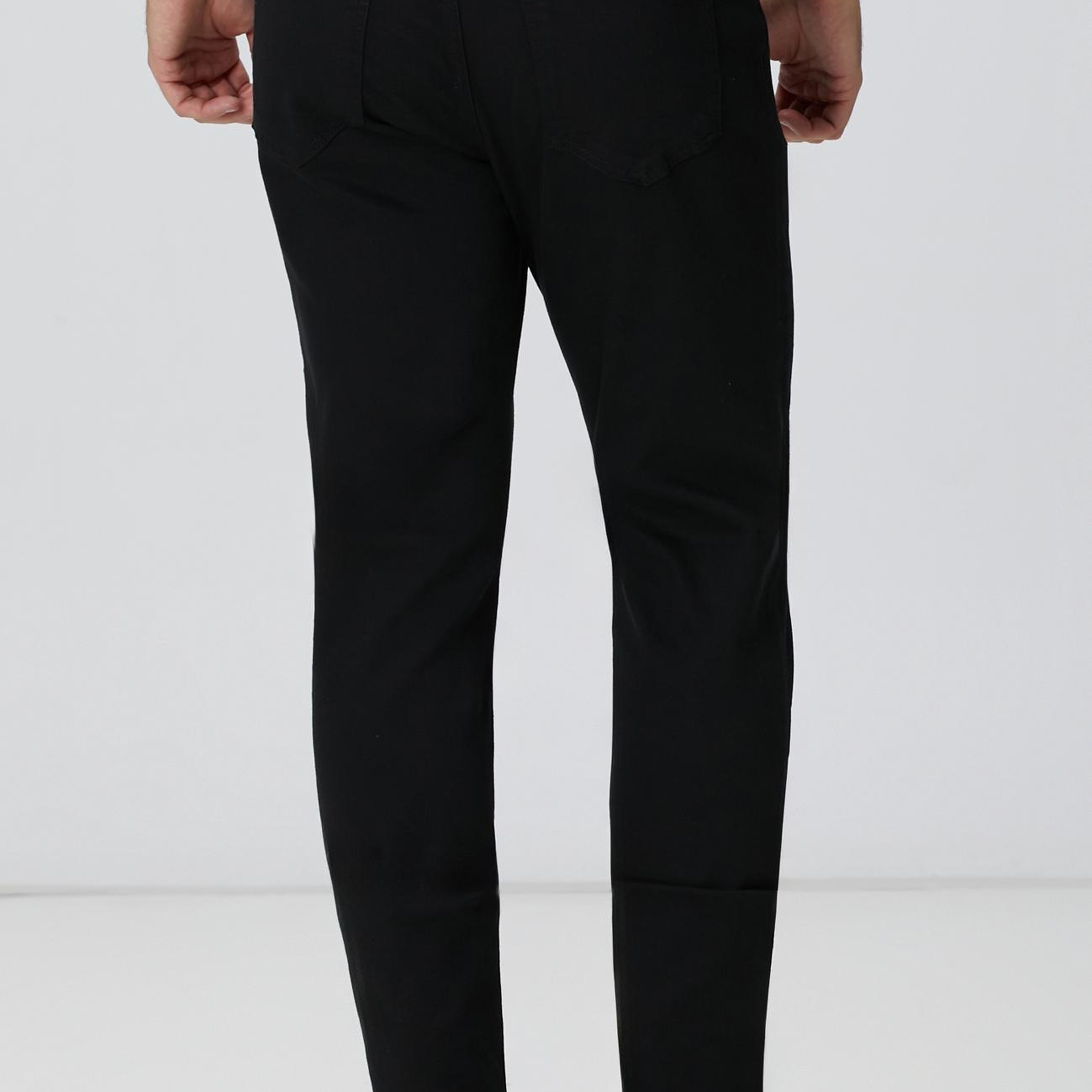 Network Erkek Siyah Denim Pantolon