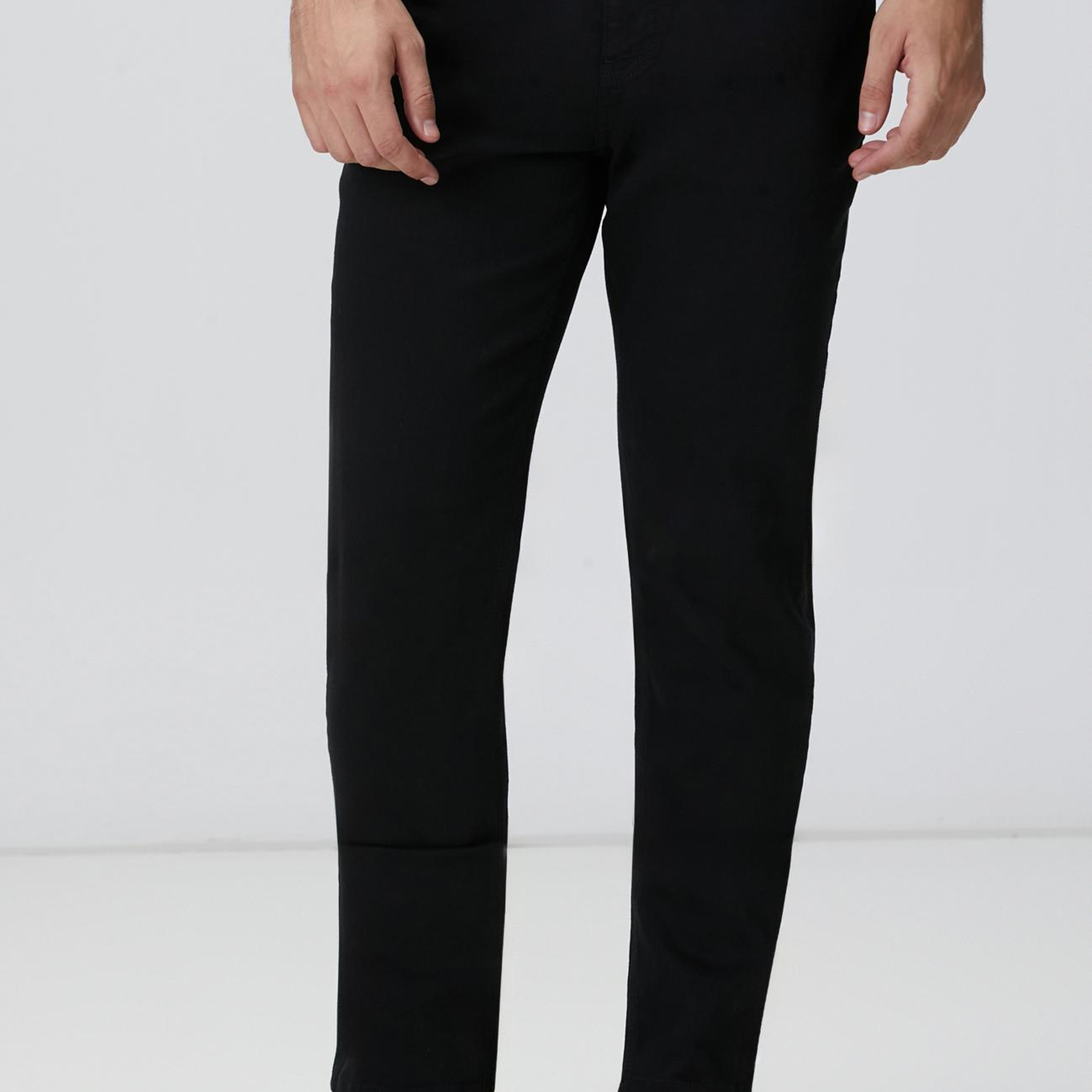 Network Erkek Siyah Denim Pantolon