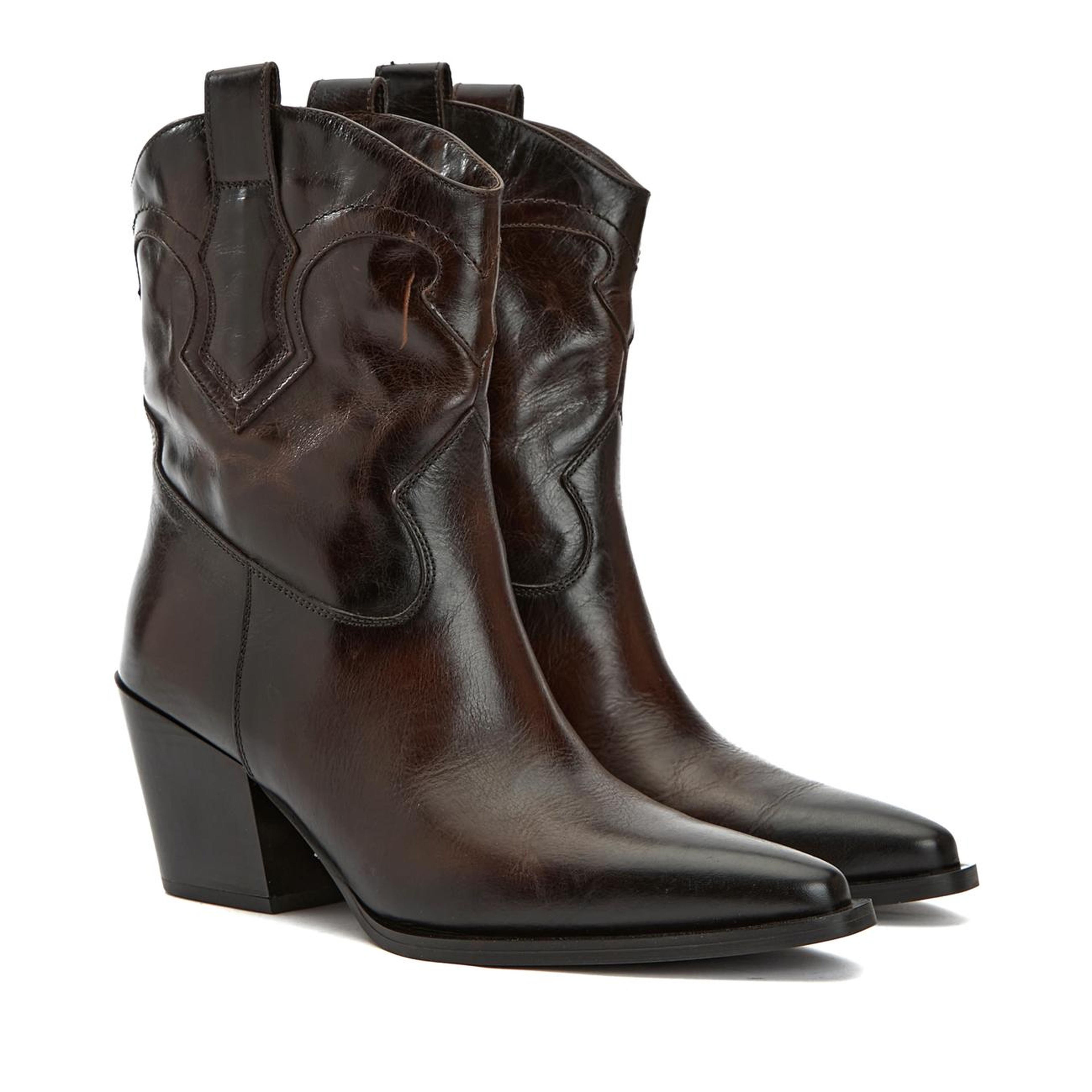 Network Kadın Kahverengi Deri Bot