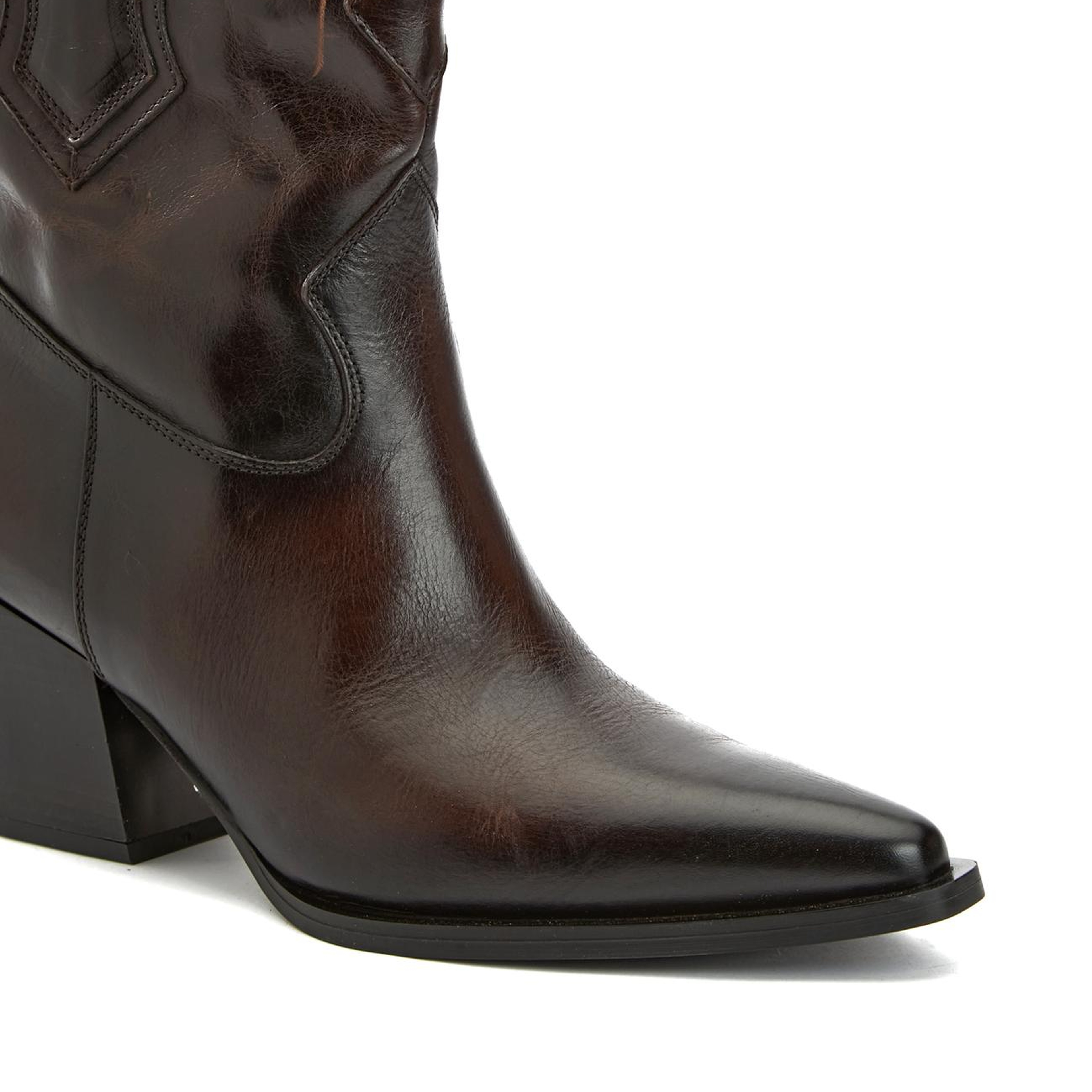 Network Kadın Kahverengi Deri Bot