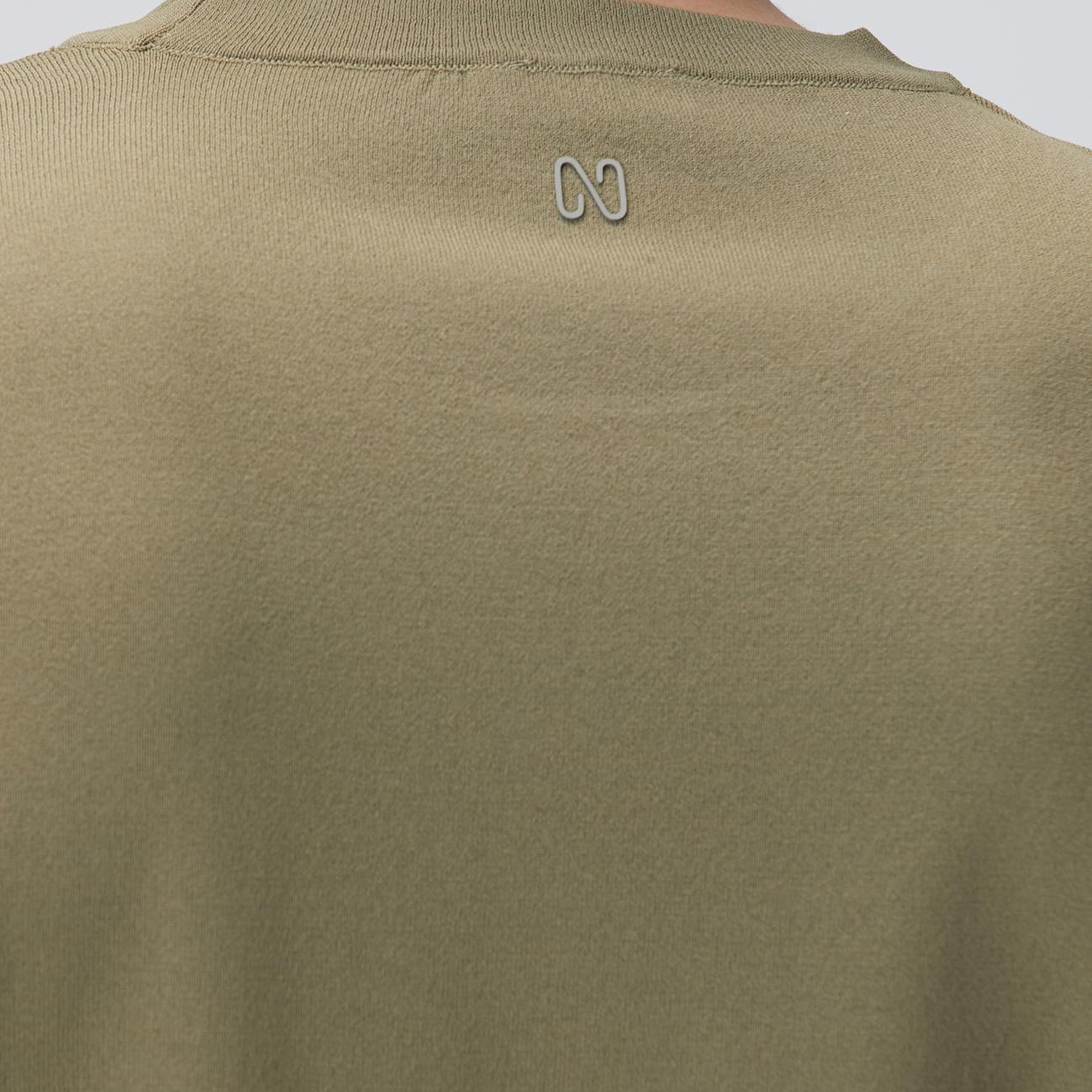 Network Erkek Haki Triko Kazak