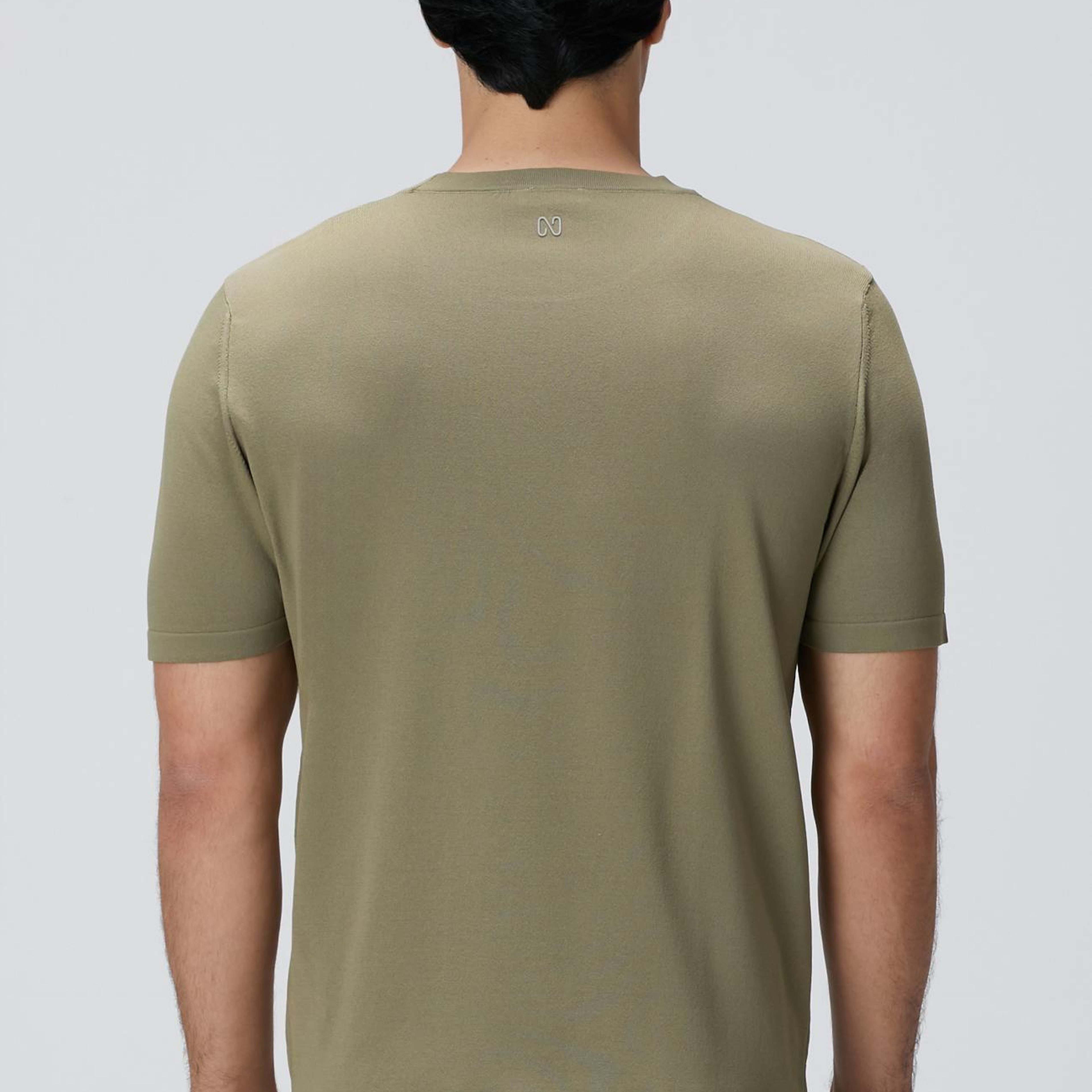 Network Erkek Haki Triko Kazak