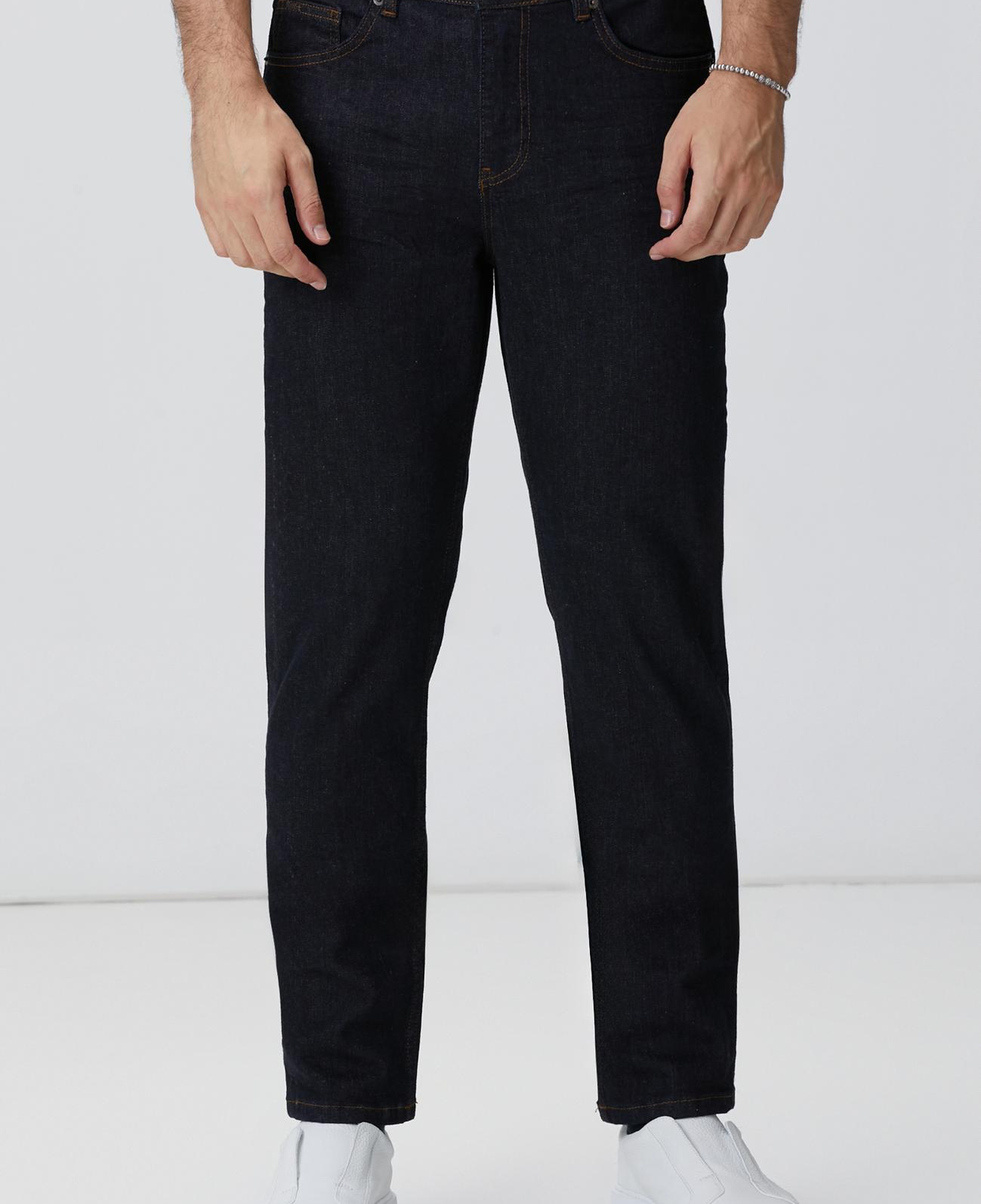 Network Erkek Lacivert Denim Pantolon