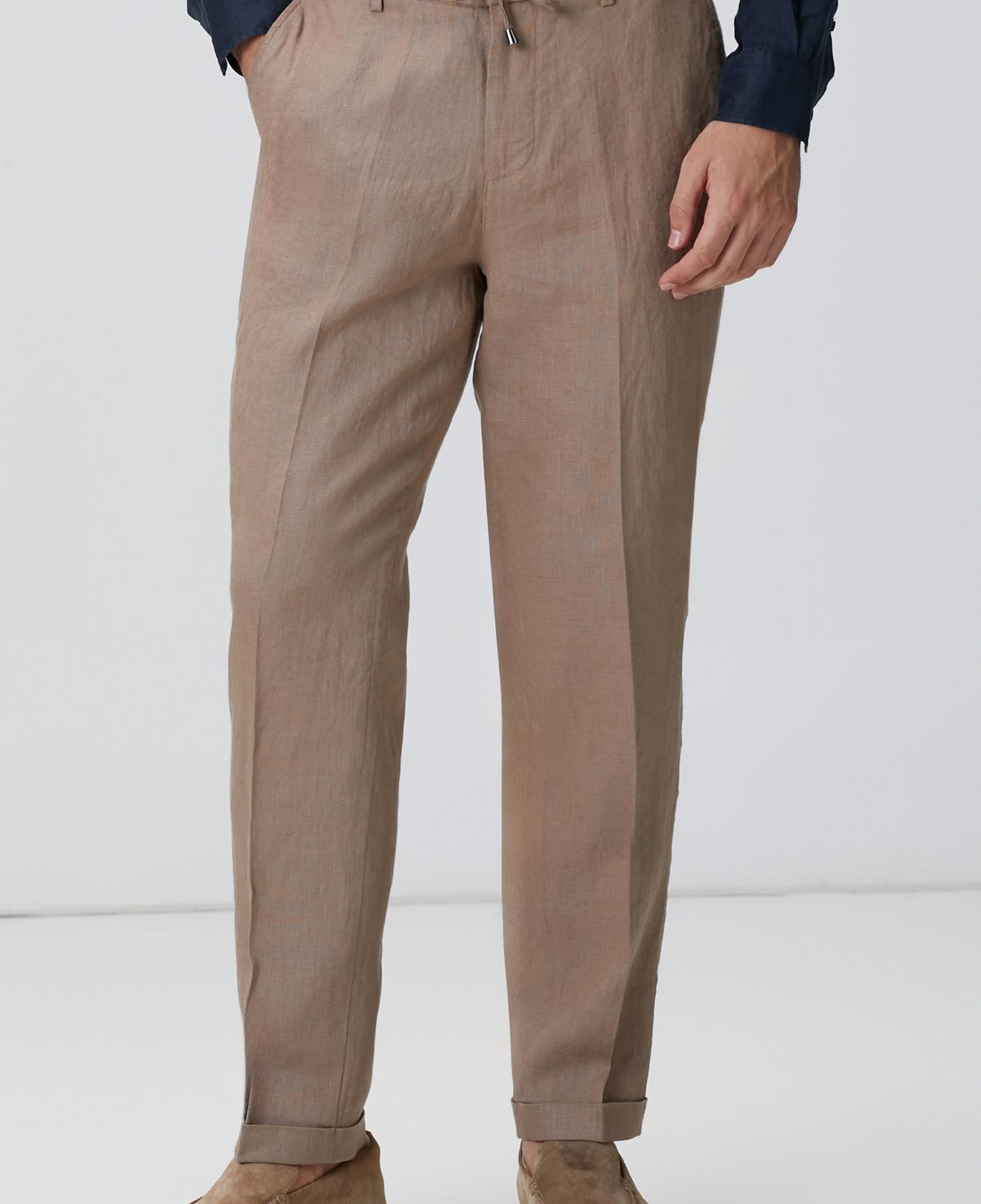 Network Erkek Vizon Keten Jogger Pantolon