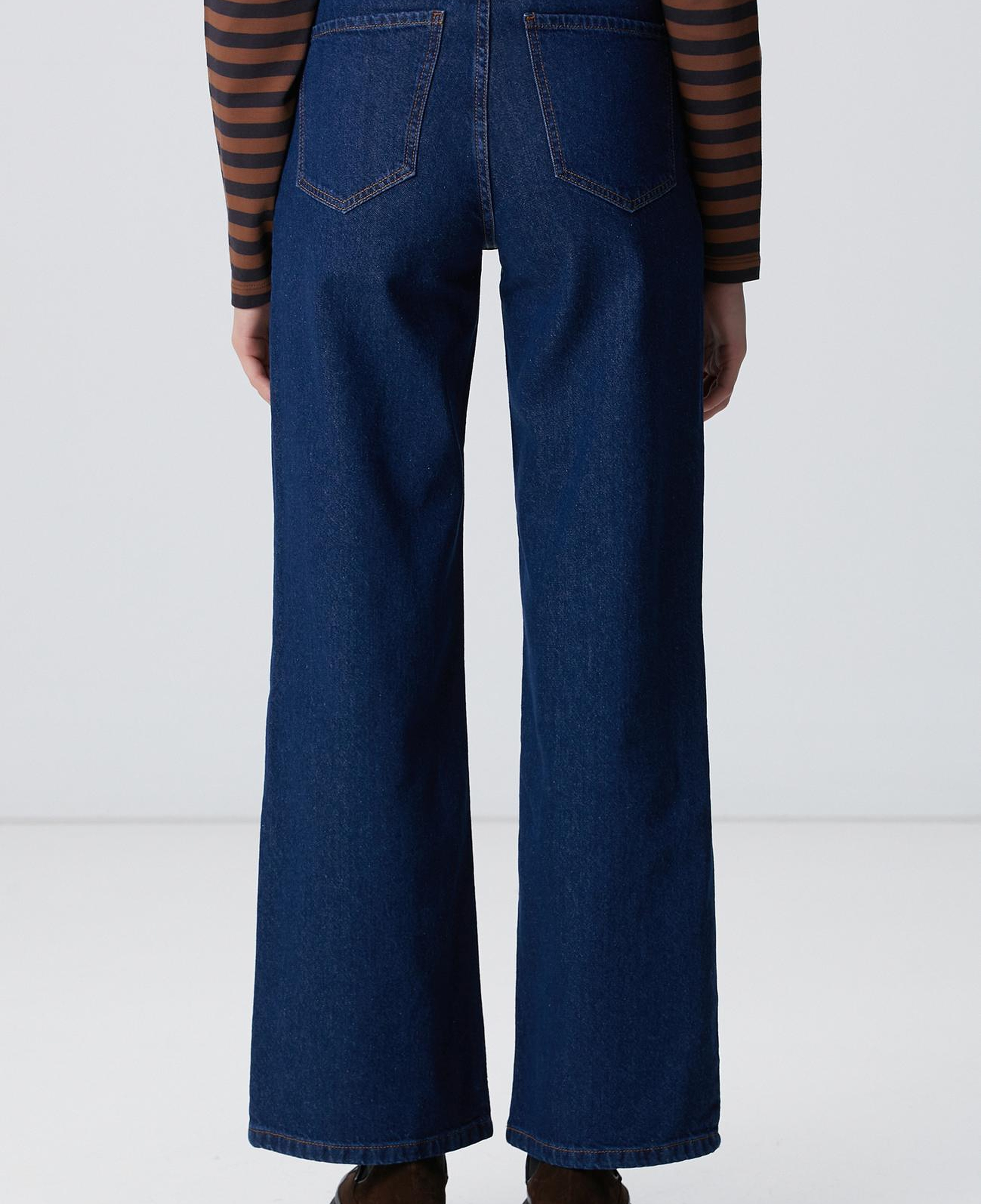Network Kadın İndigo Denim Pantolon