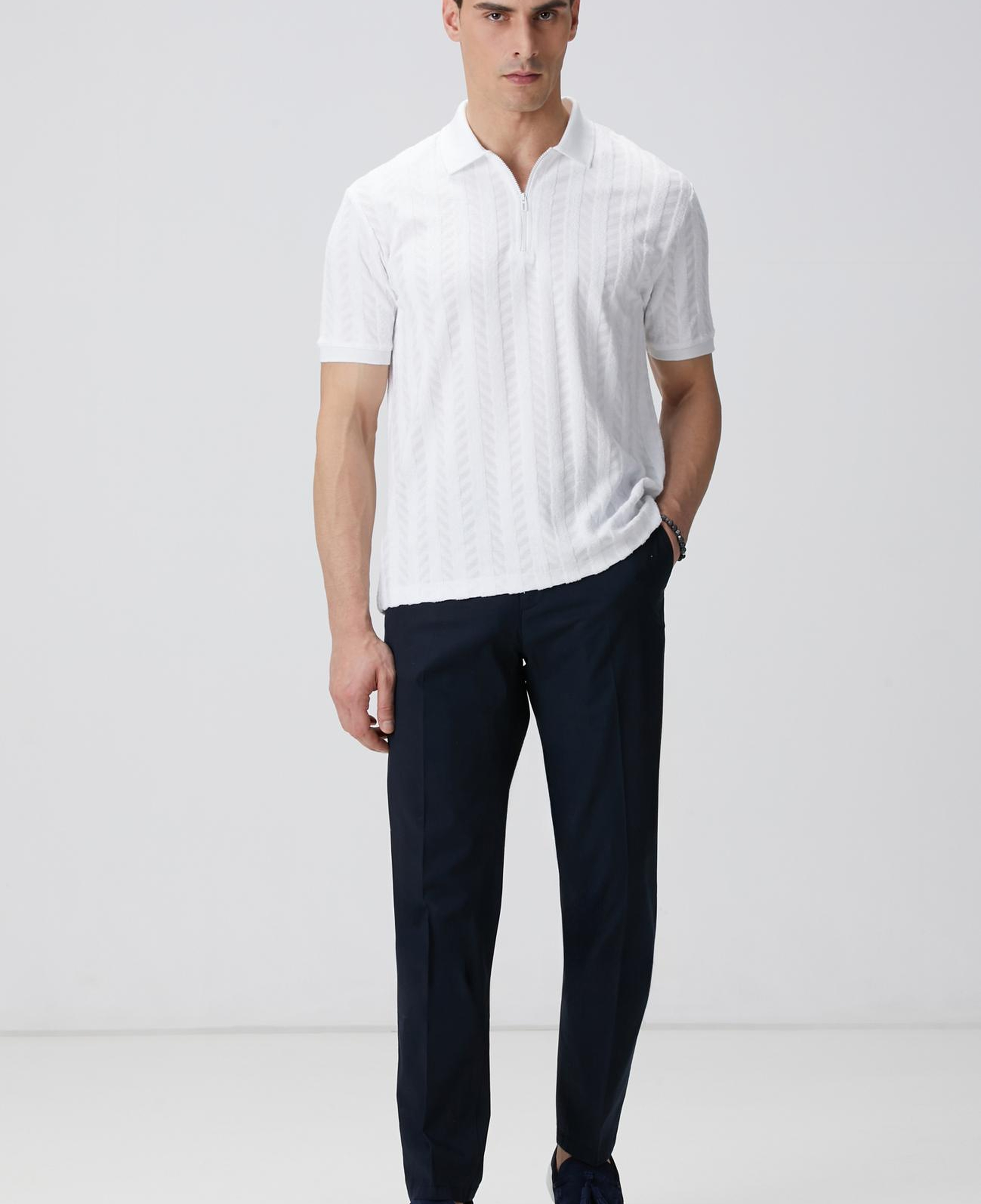 Network Erkek Lacivert Chino Pantolon