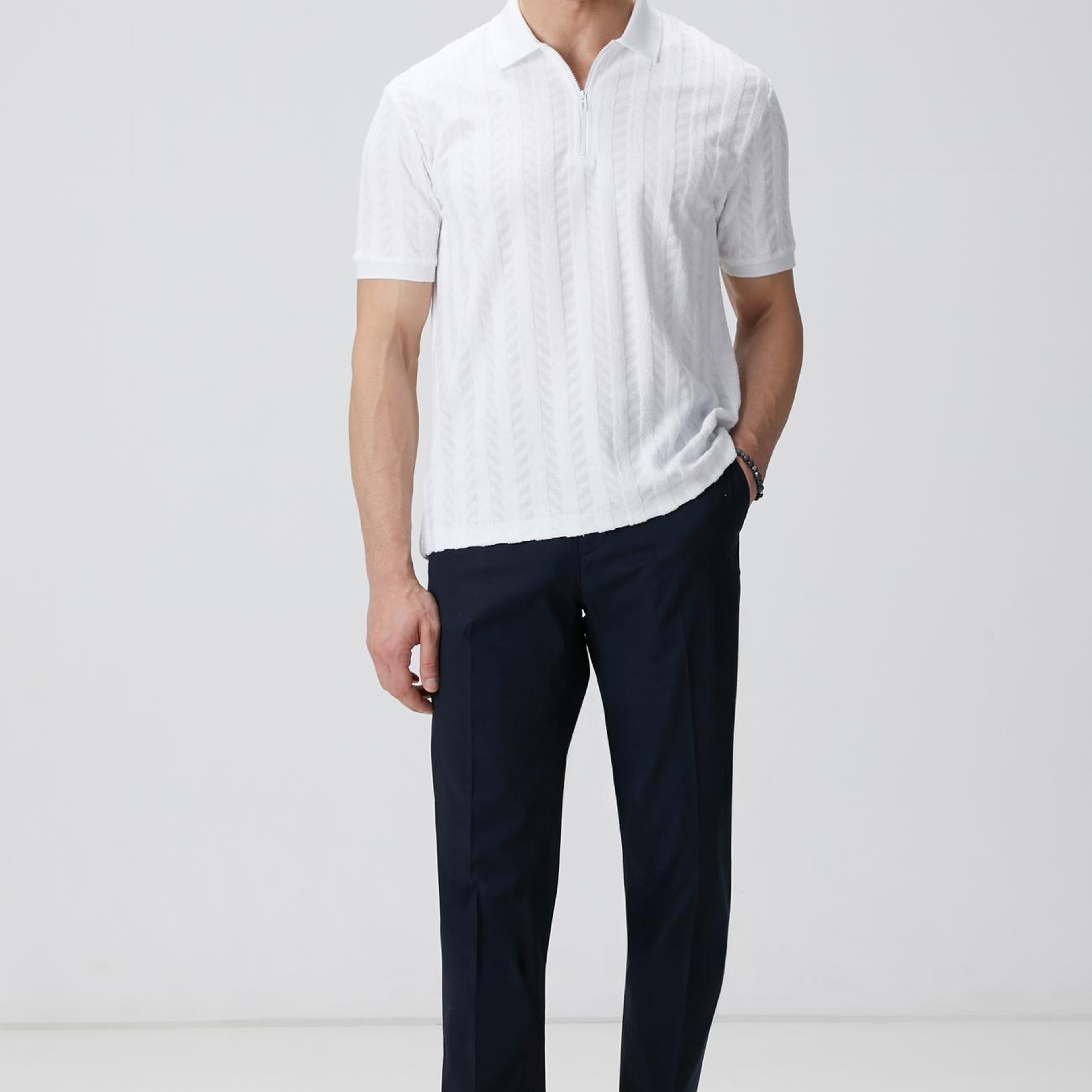 Network Erkek Lacivert Chino Pantolon