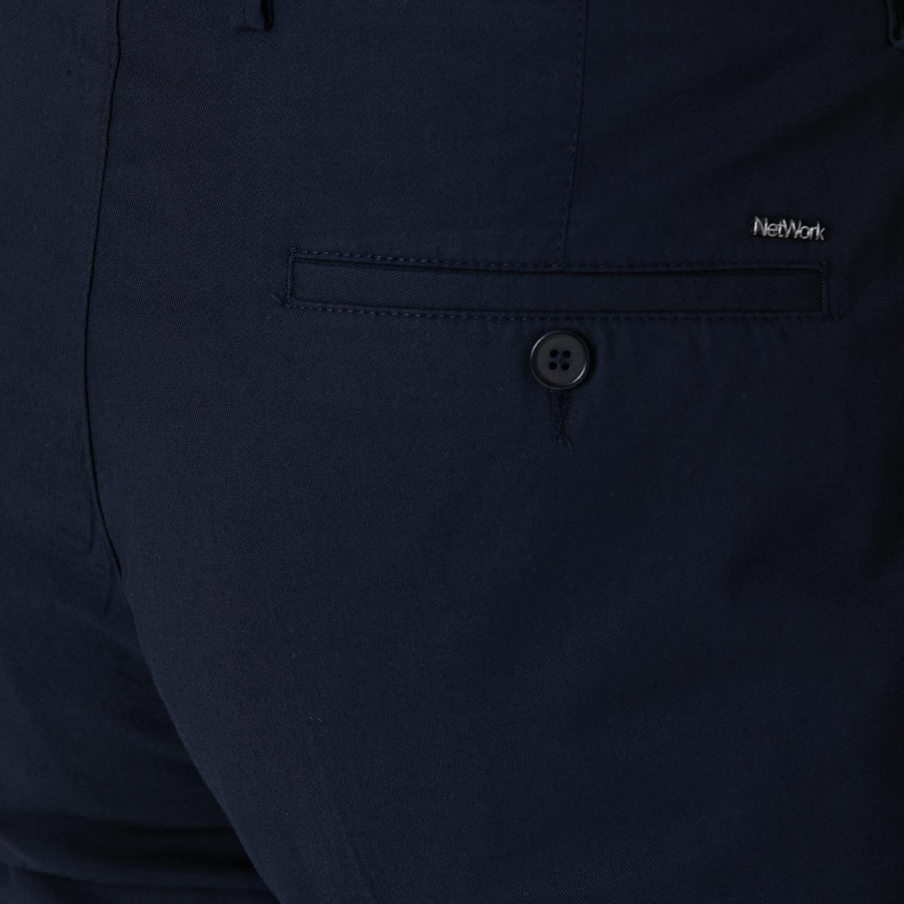 Network Erkek Lacivert Chino Pantolon