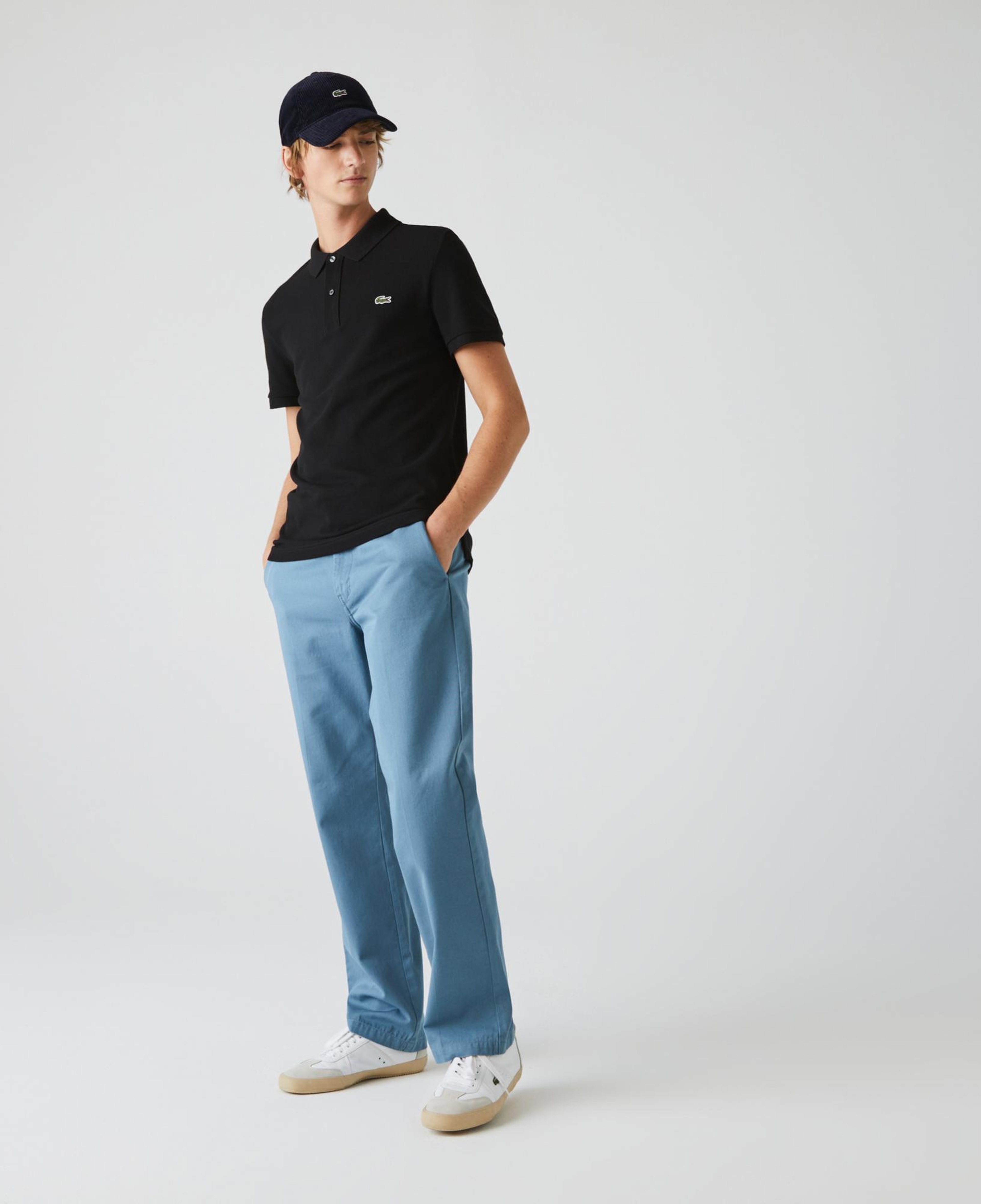 Lacoste L.12.12 Erkek Slim Fit Siyah Polo