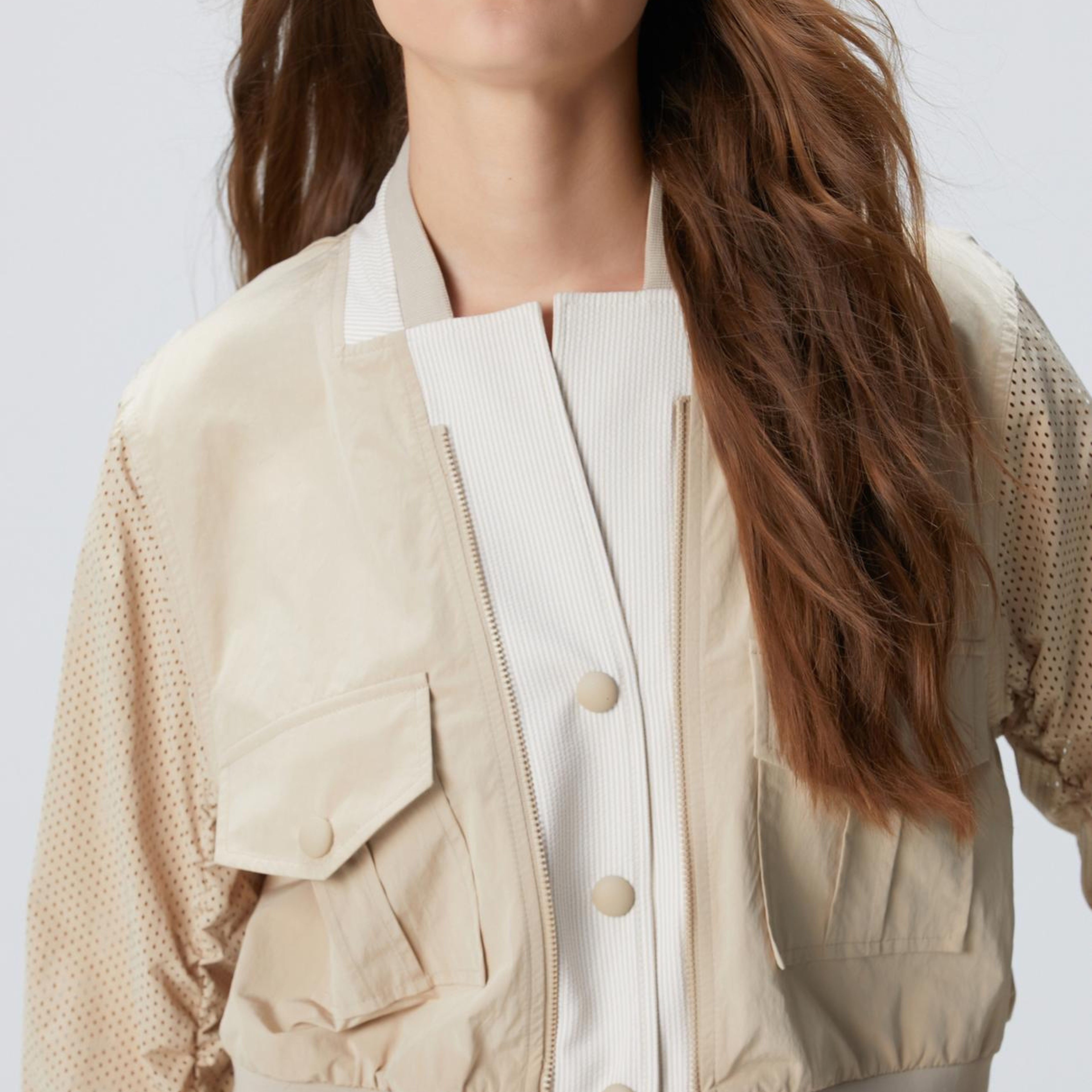 Network Kadın N-Tech Bej Mont