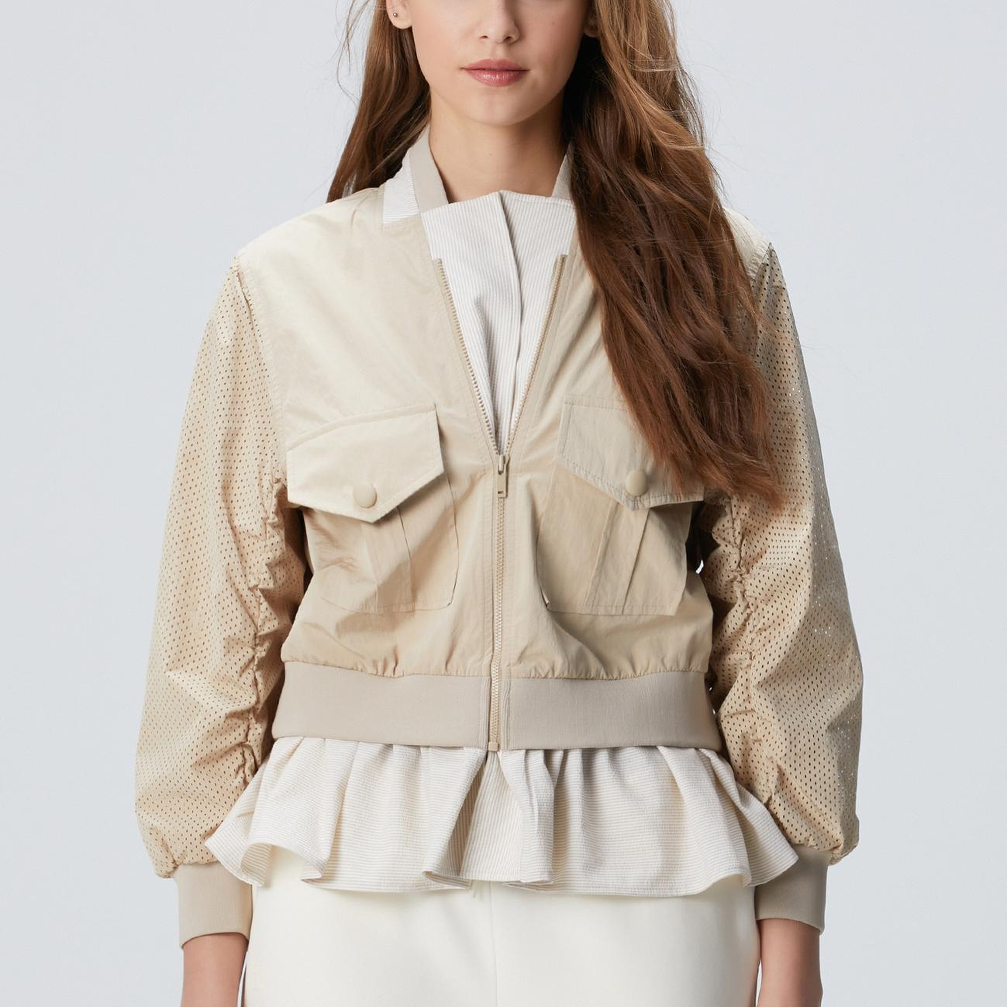 Network Kadın N-Tech Bej Mont