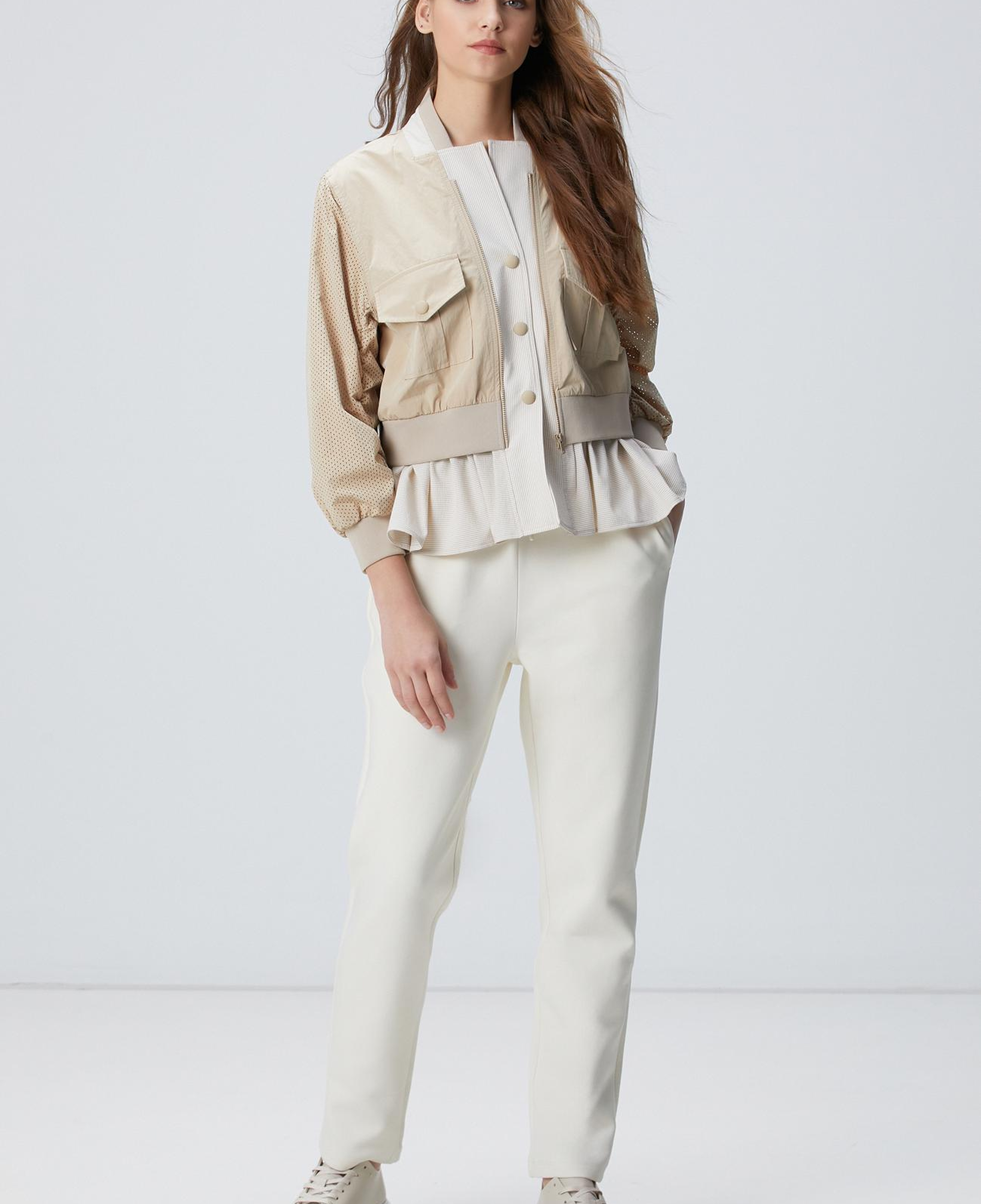 Network Kadın N-Tech Bej Mont