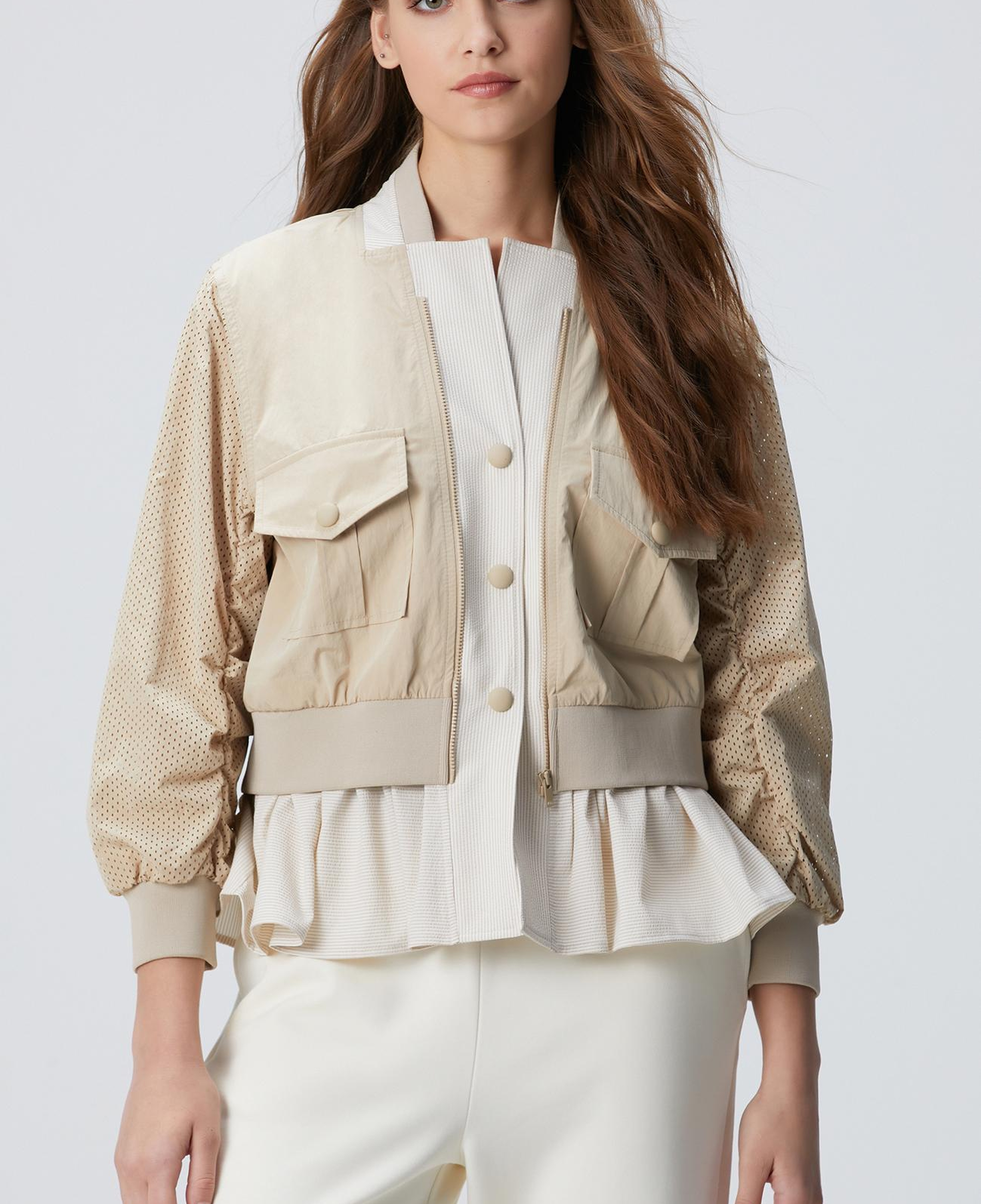 Network Kadın N-Tech Bej Mont