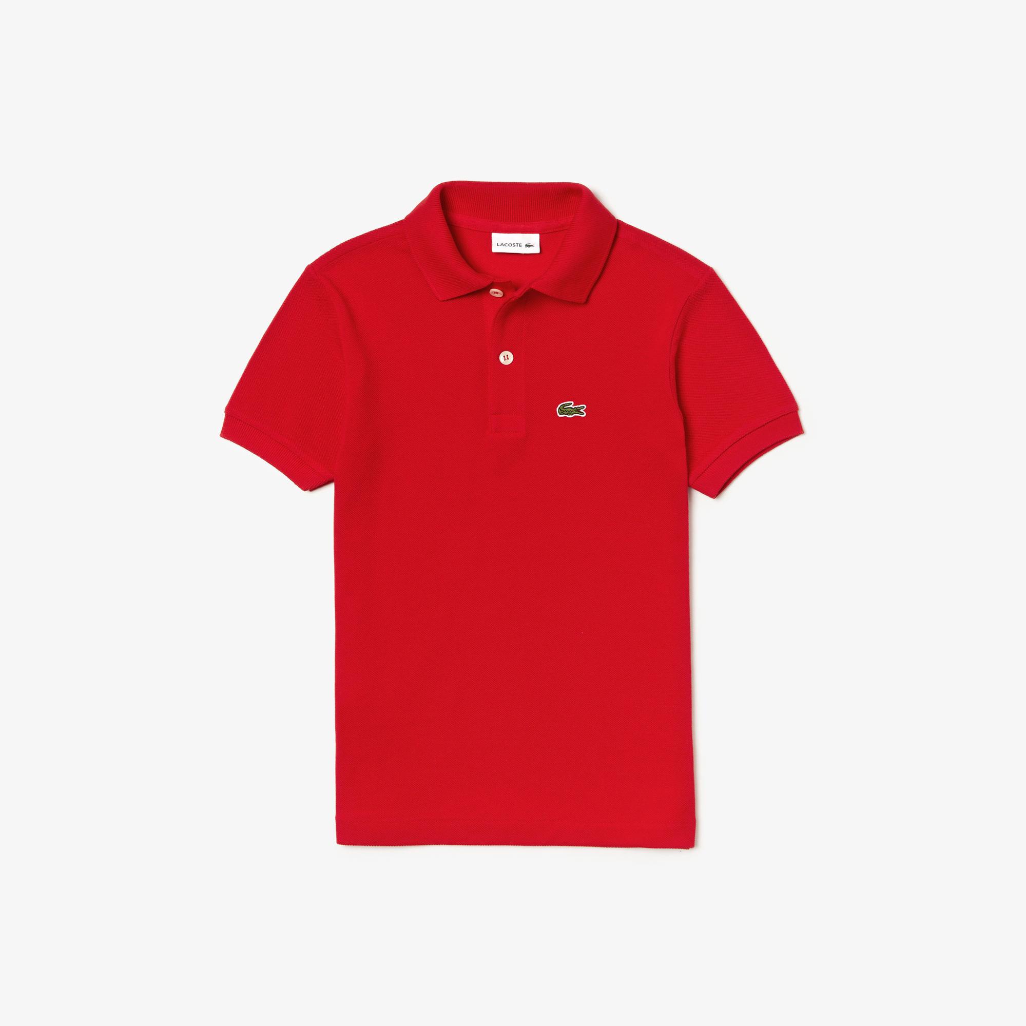 Lacoste Çocuk Regular Fit Kırmızı Polo