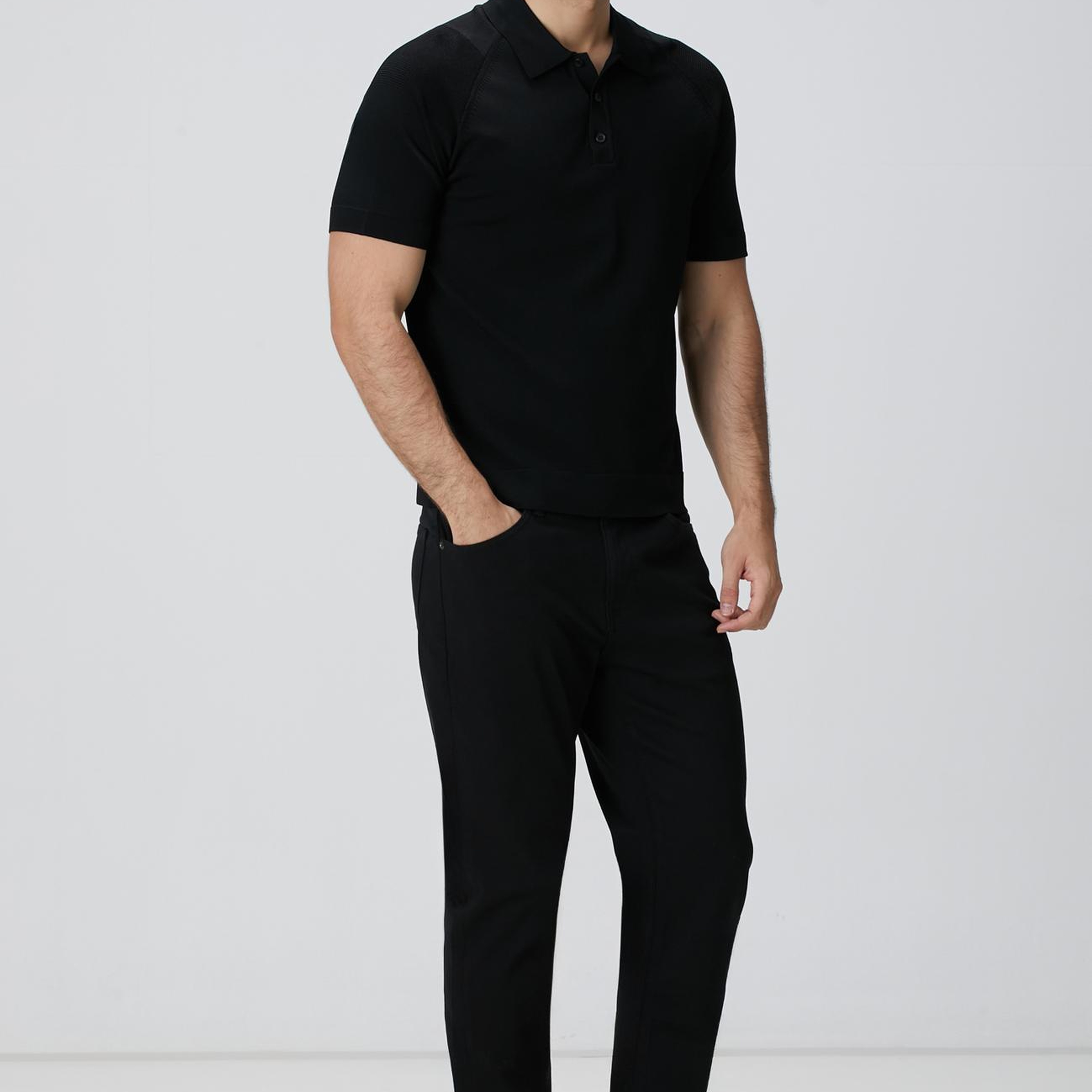 Network Erkek N-Tech Siyah Kazak