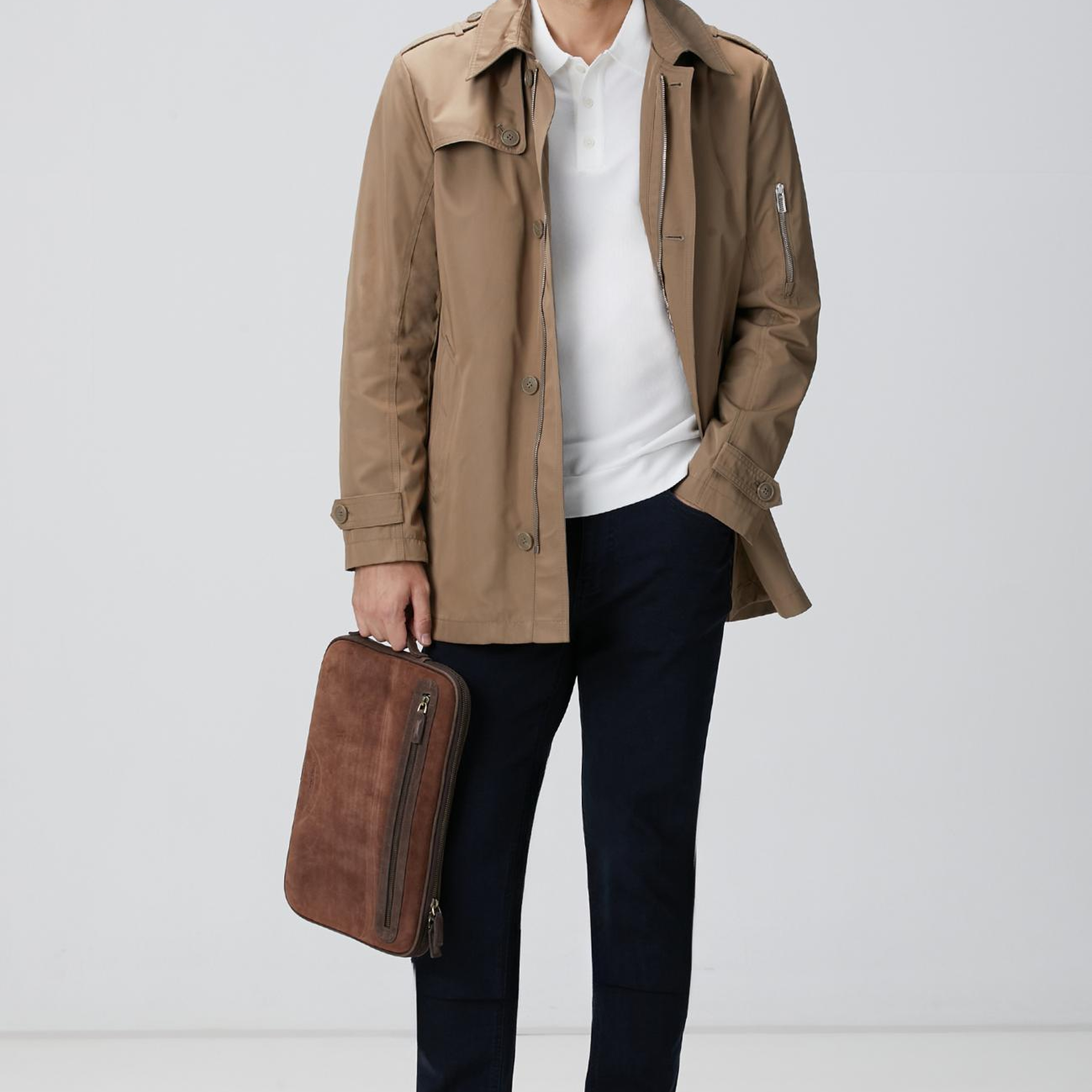 Network Erkek N-Tech Kırık Beyaz Kazak