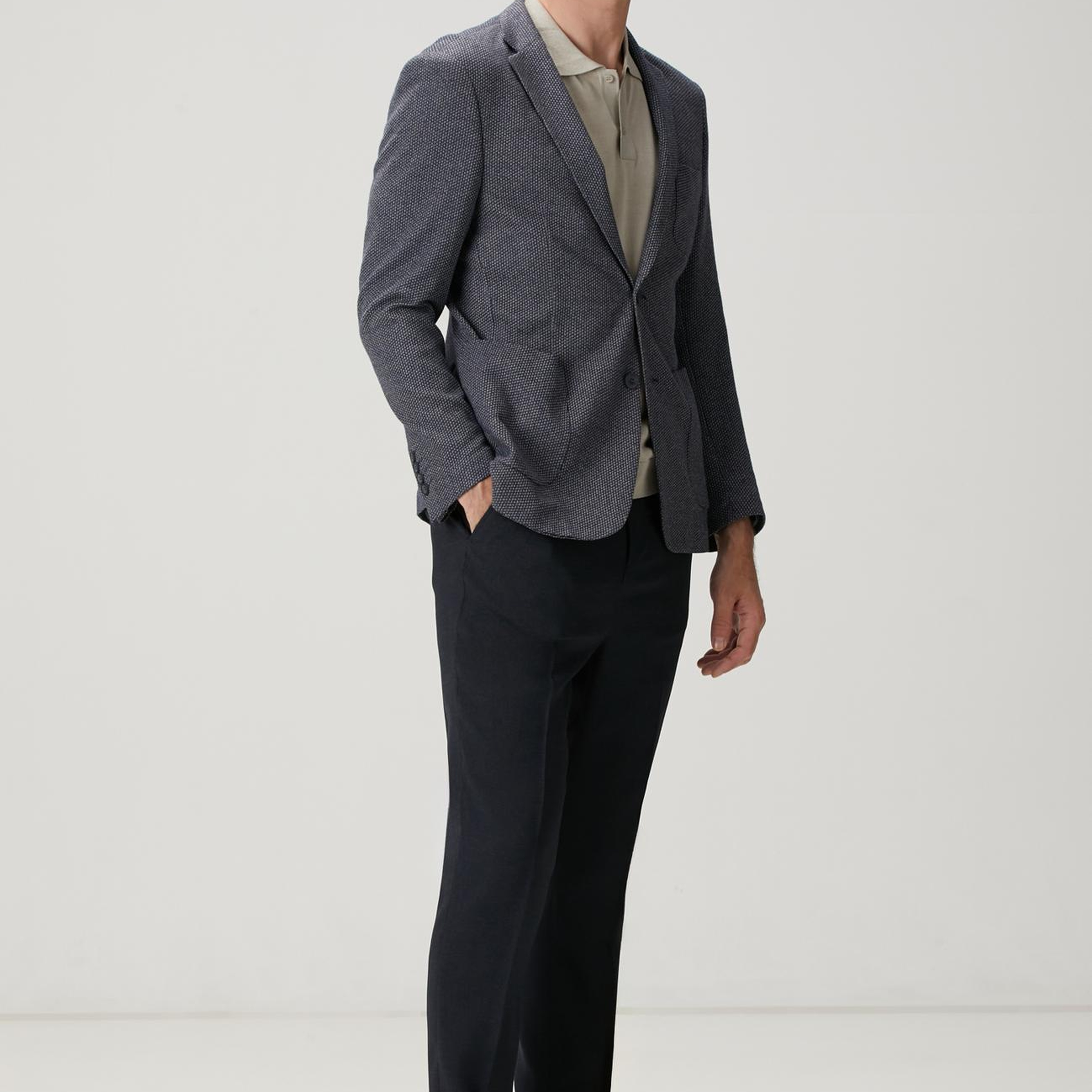 Network Erkek Limited Bej İpek Karışımlı Triko Kazak