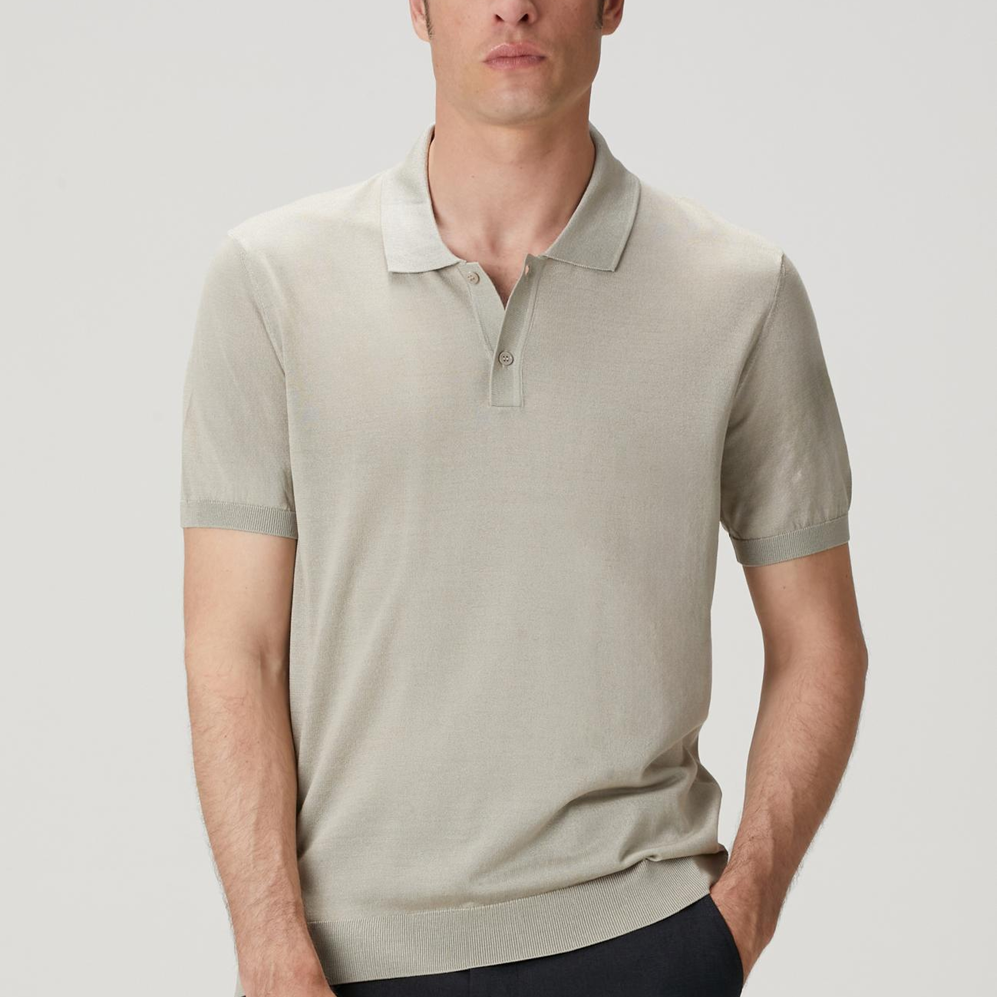 Network Erkek Limited Bej İpek Karışımlı Triko Kazak