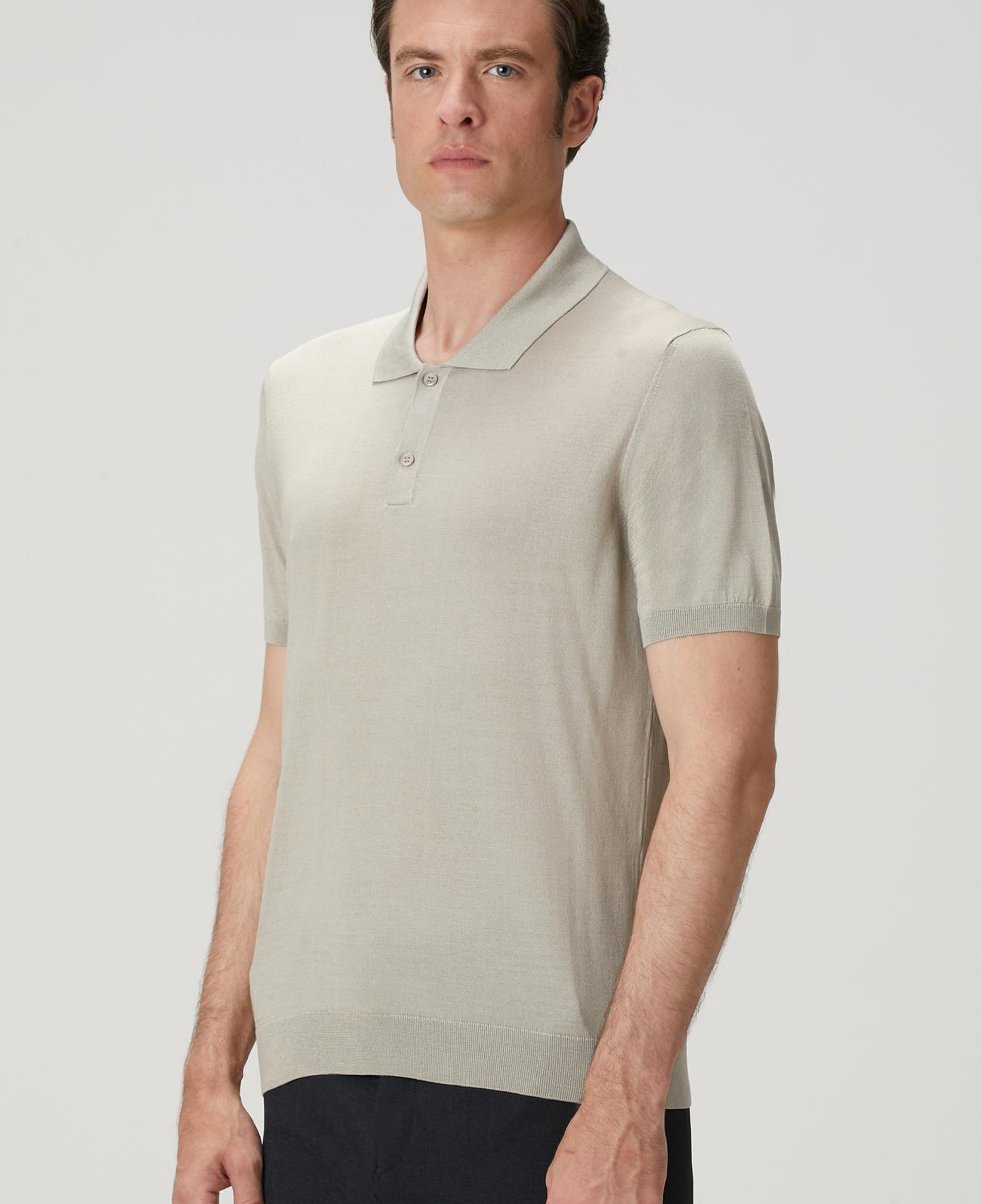 Network Erkek Limited Bej İpek Karışımlı Triko Kazak