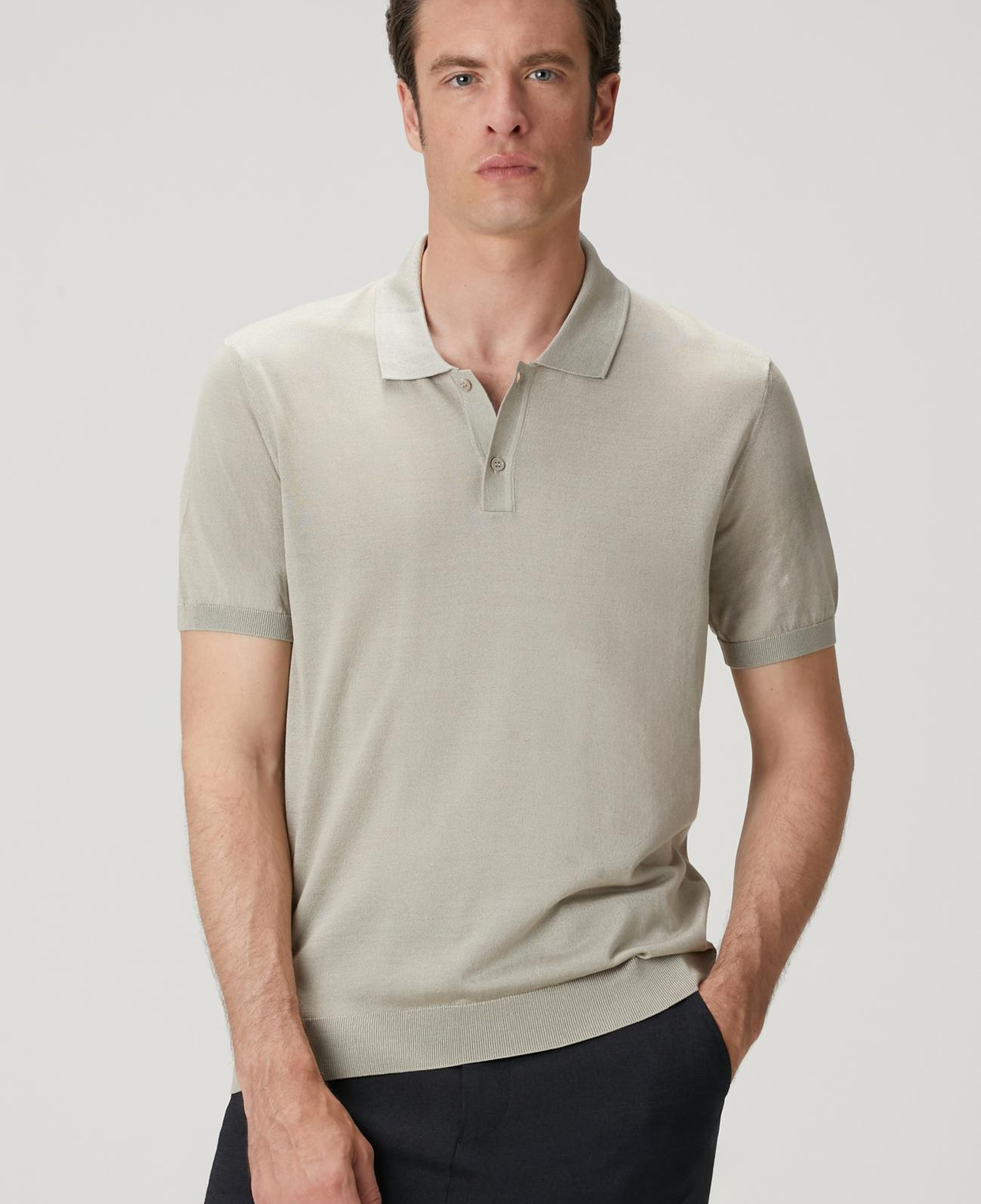 Network Erkek Limited Bej İpek Karışımlı Triko Kazak