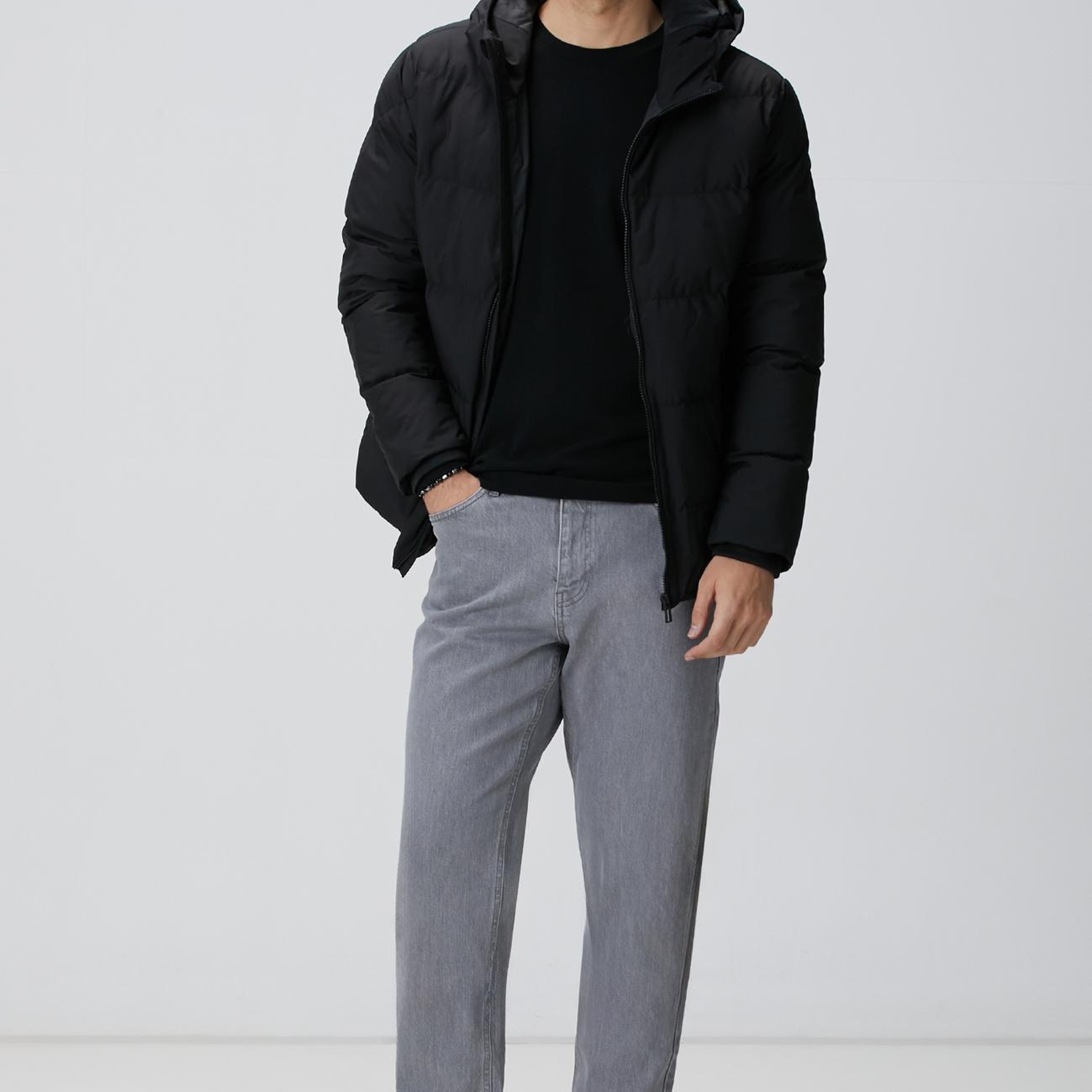 Network Erkek N-Tech Siyah Triko Kazak