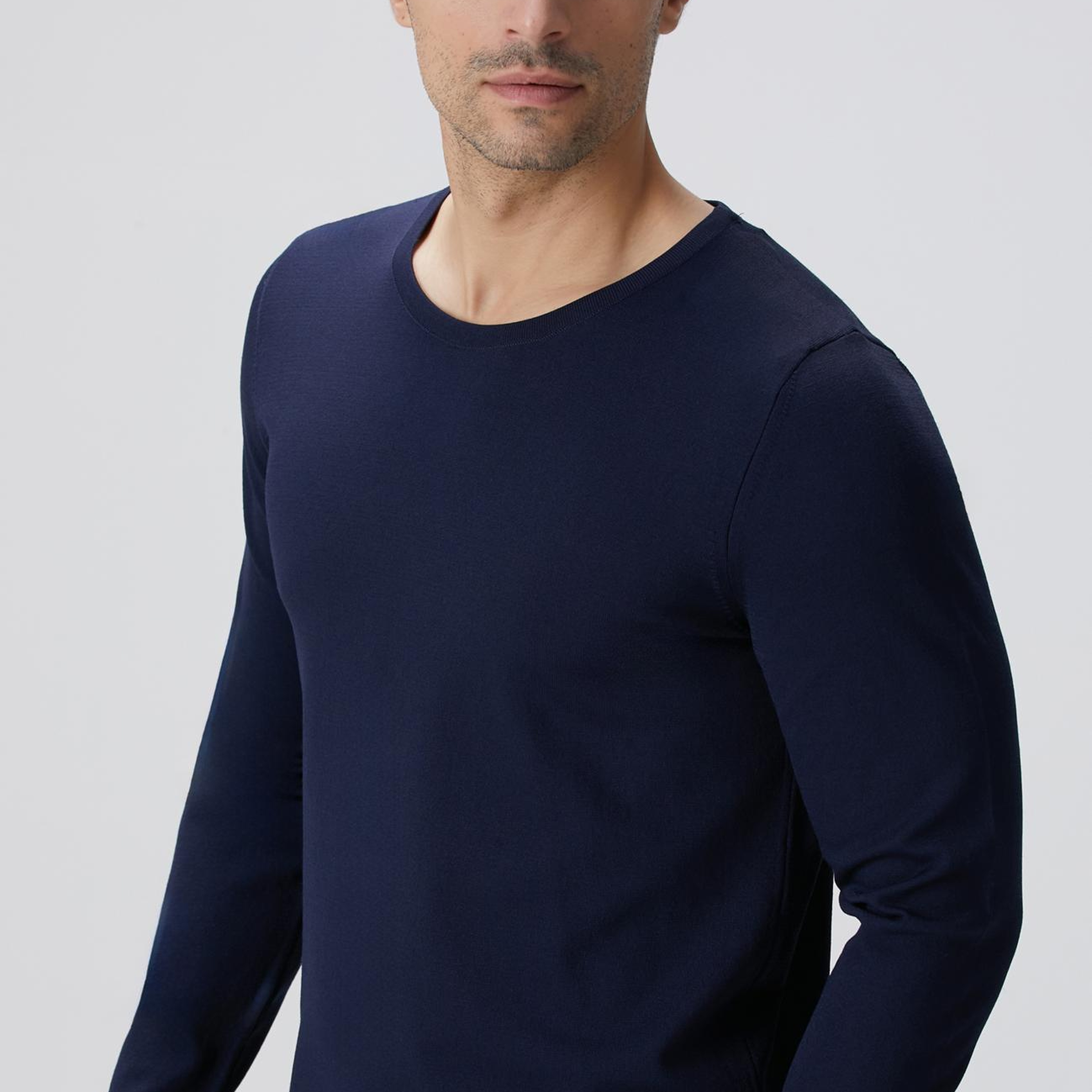 Network Erkek N-Tech Lacivert Triko Kazak