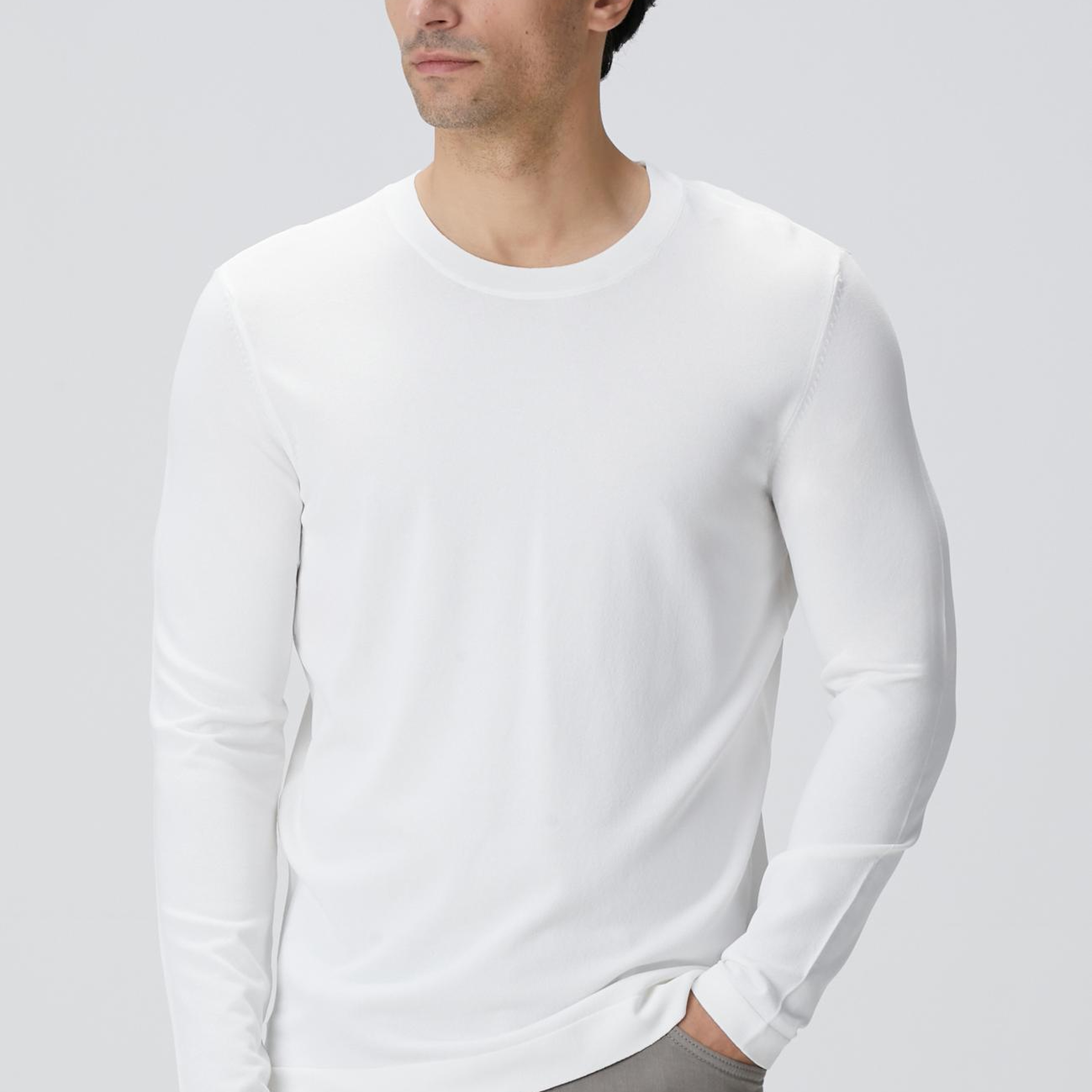 Network Erkek N-Tech Kırık Beyaz Triko Kazak