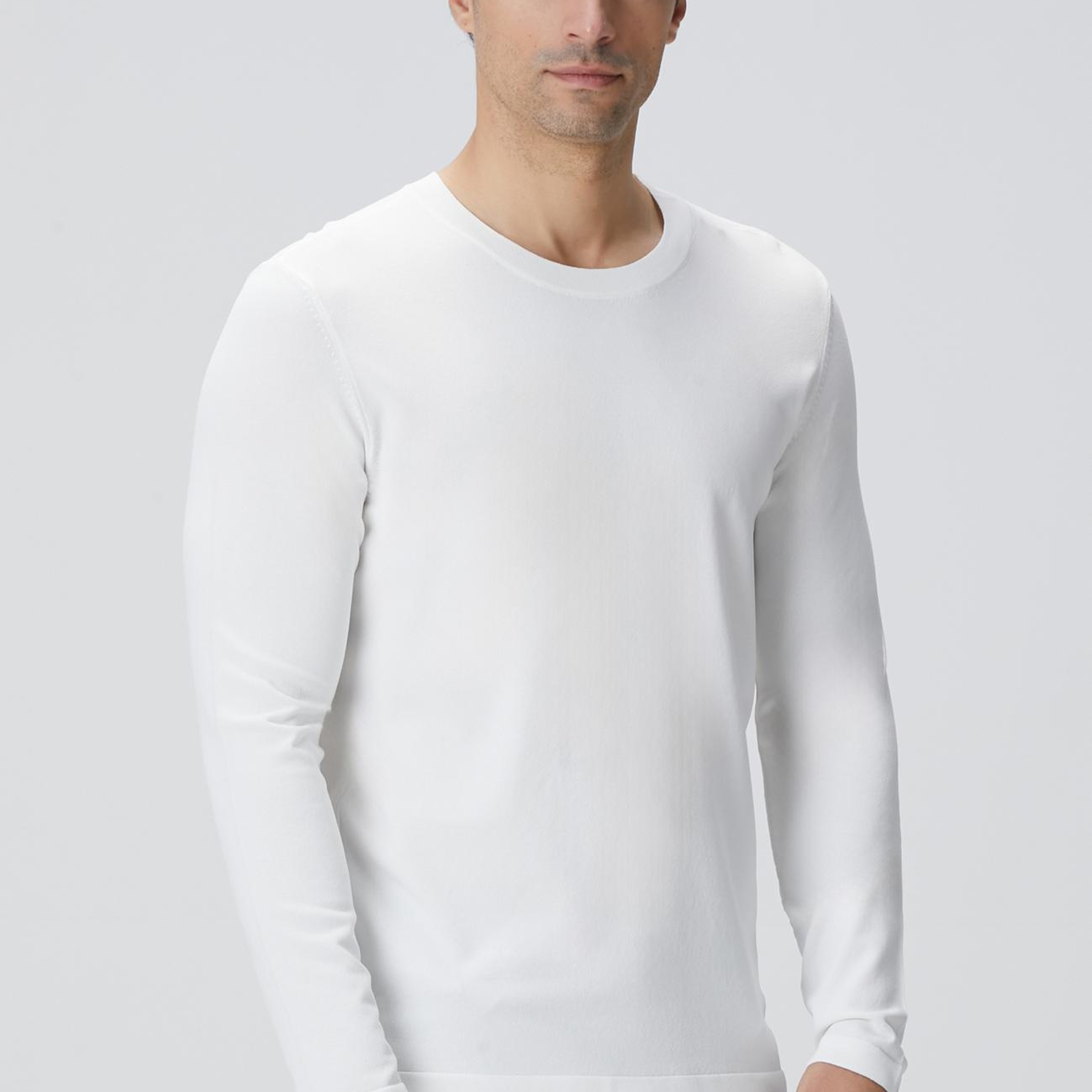 Network Erkek N-Tech Kırık Beyaz Triko Kazak