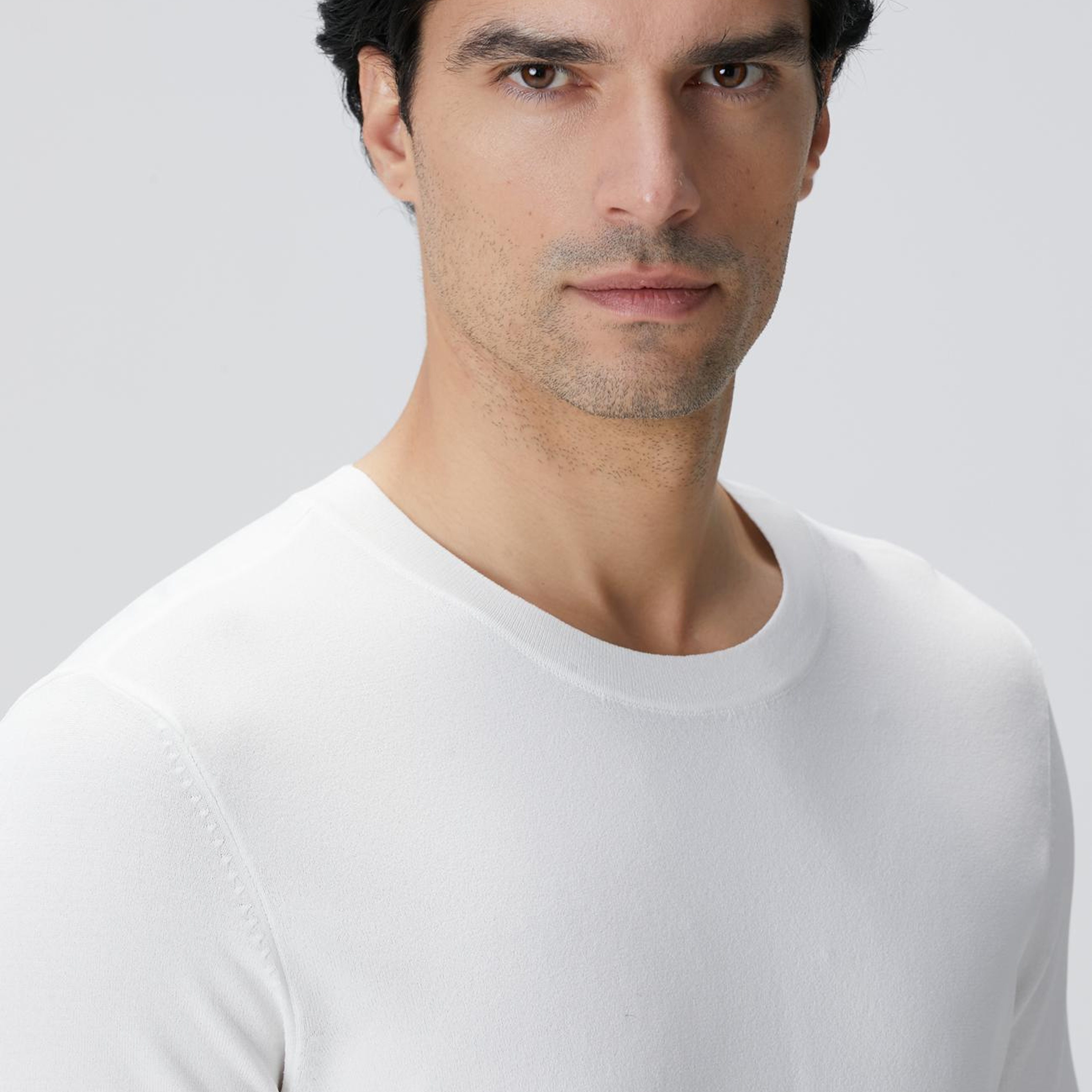 Network Erkek N-Tech Kırık Beyaz Triko Kazak